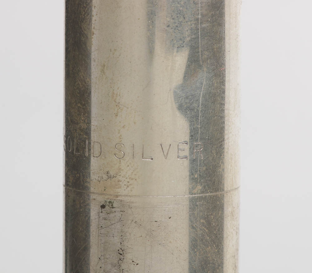 Gemeinhardt Silver Plate Flute with 900 Silver Mouthpiece and Case