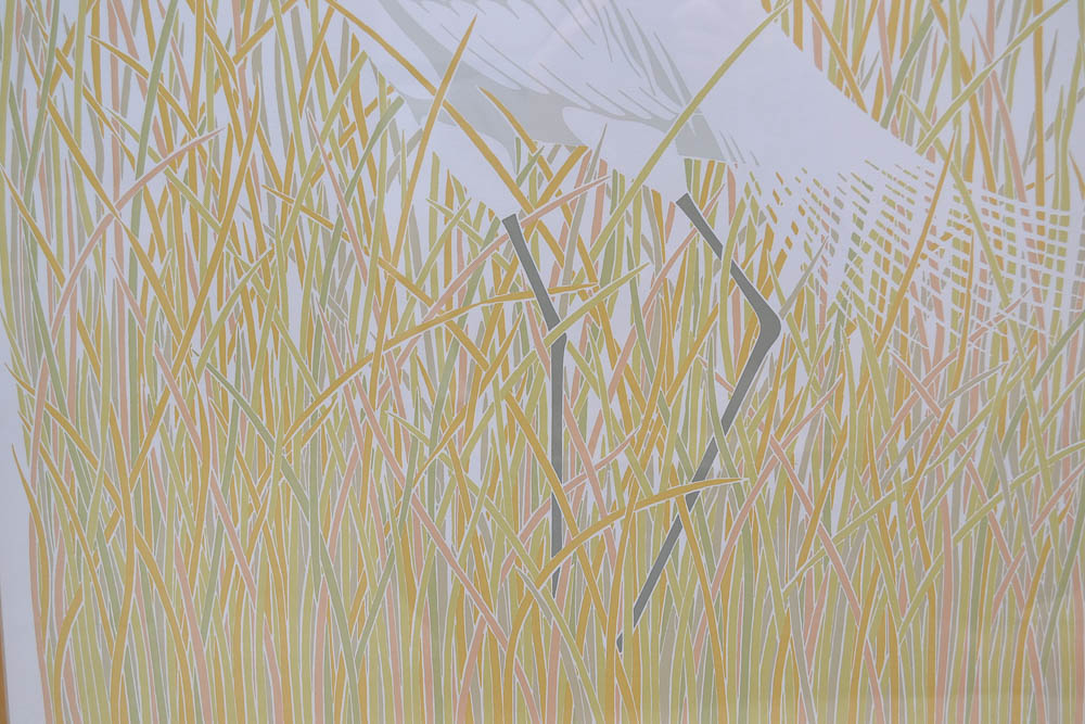 Ikki Matsumoto Serigraph "Common Egret"