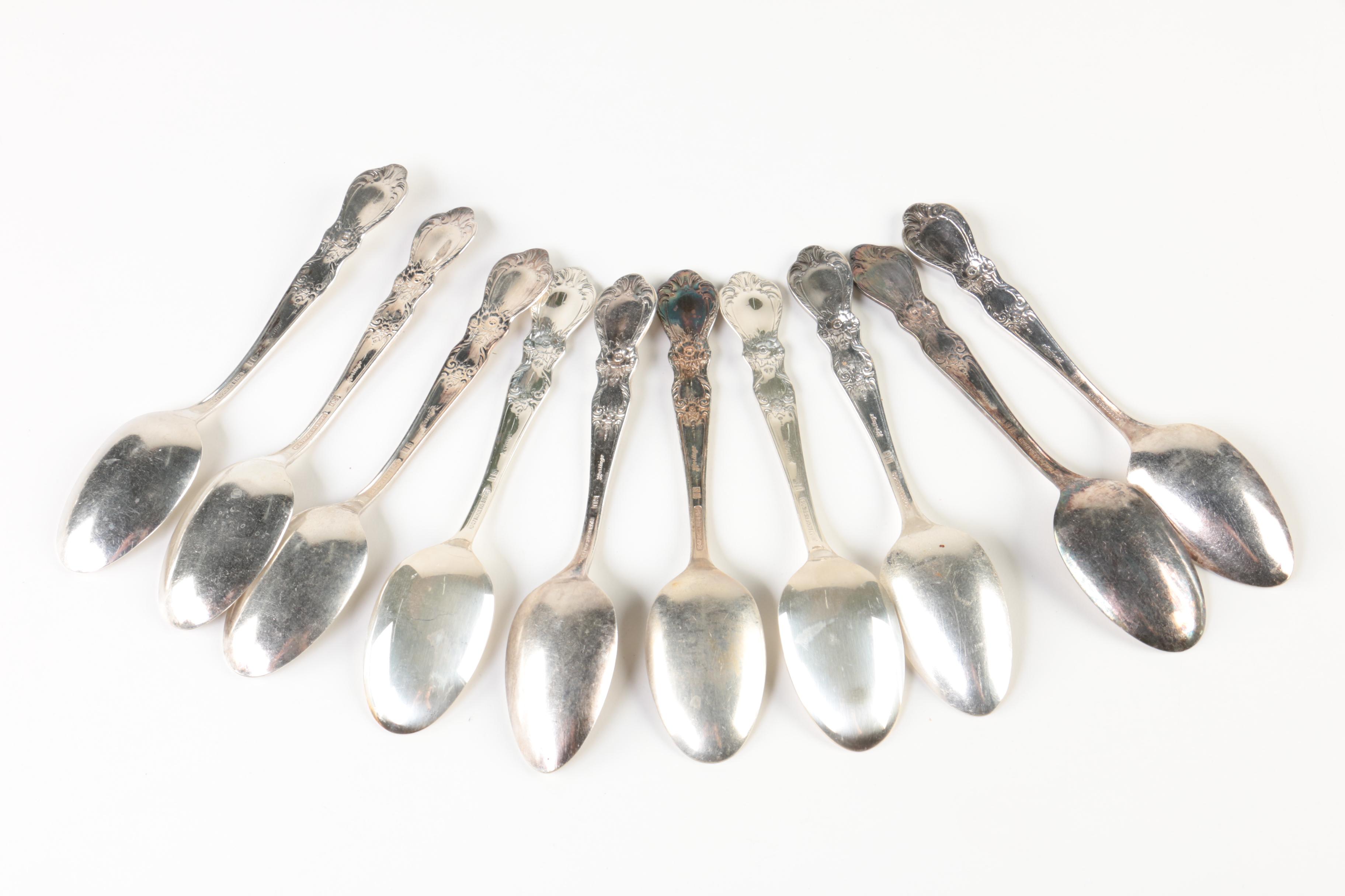 1847 Rogers Bros "Heritage" Silver Plate Flatware