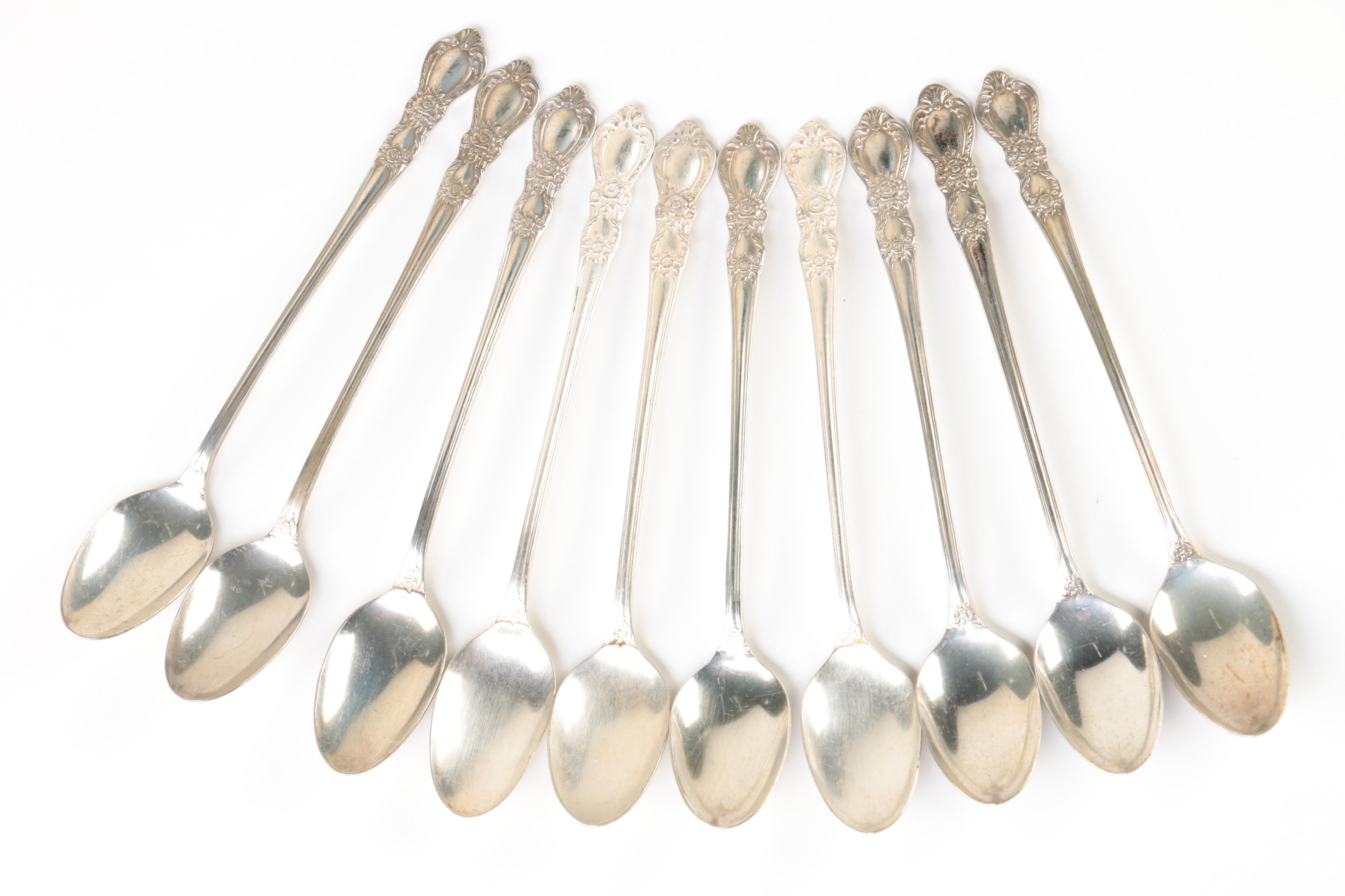 1847 Rogers Bros "Heritage" Silver Plate Flatware