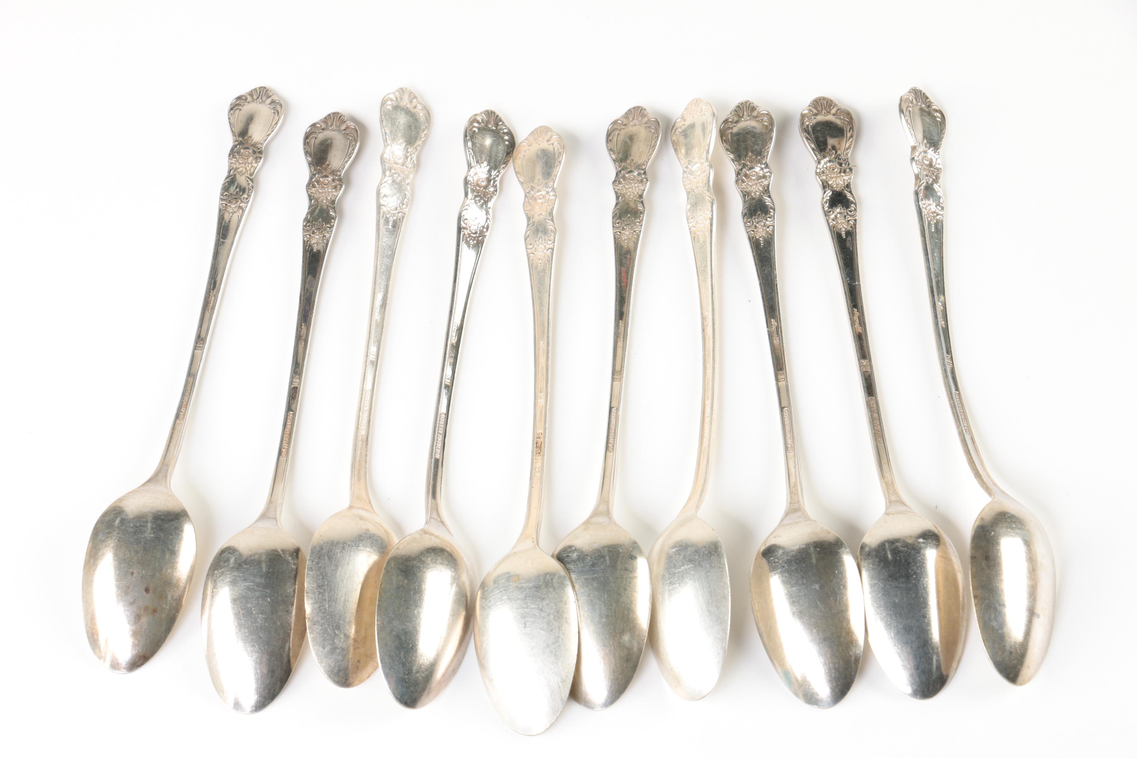 1847 Rogers Bros "Heritage" Silver Plate Flatware