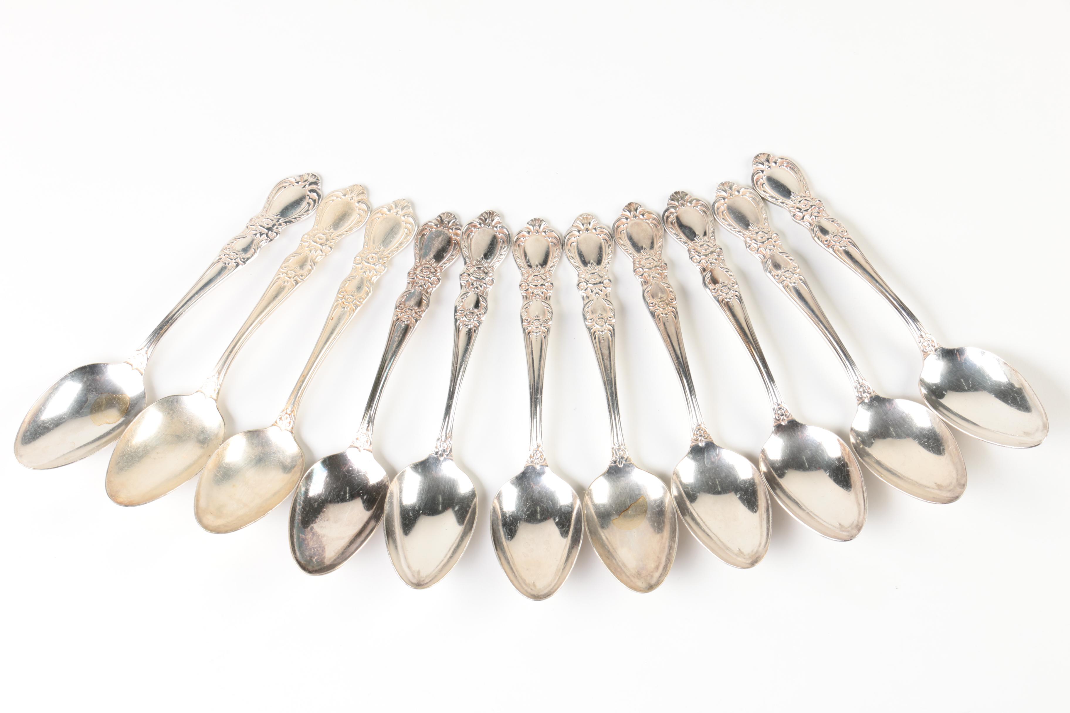 1847 Rogers Bros "Heritage" Silver Plate Flatware