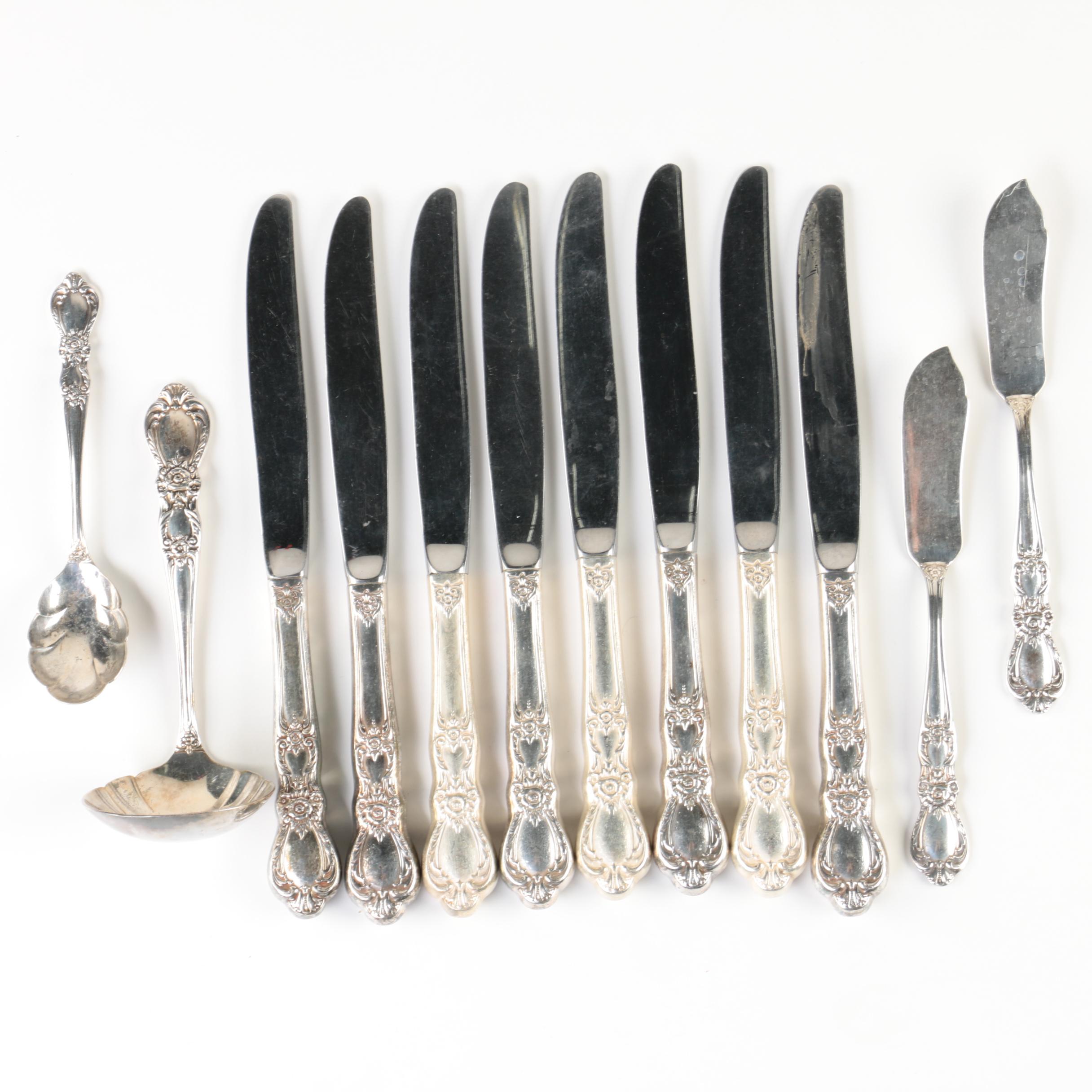 1847 Rogers Bros "Heritage" Silver Plate Flatware