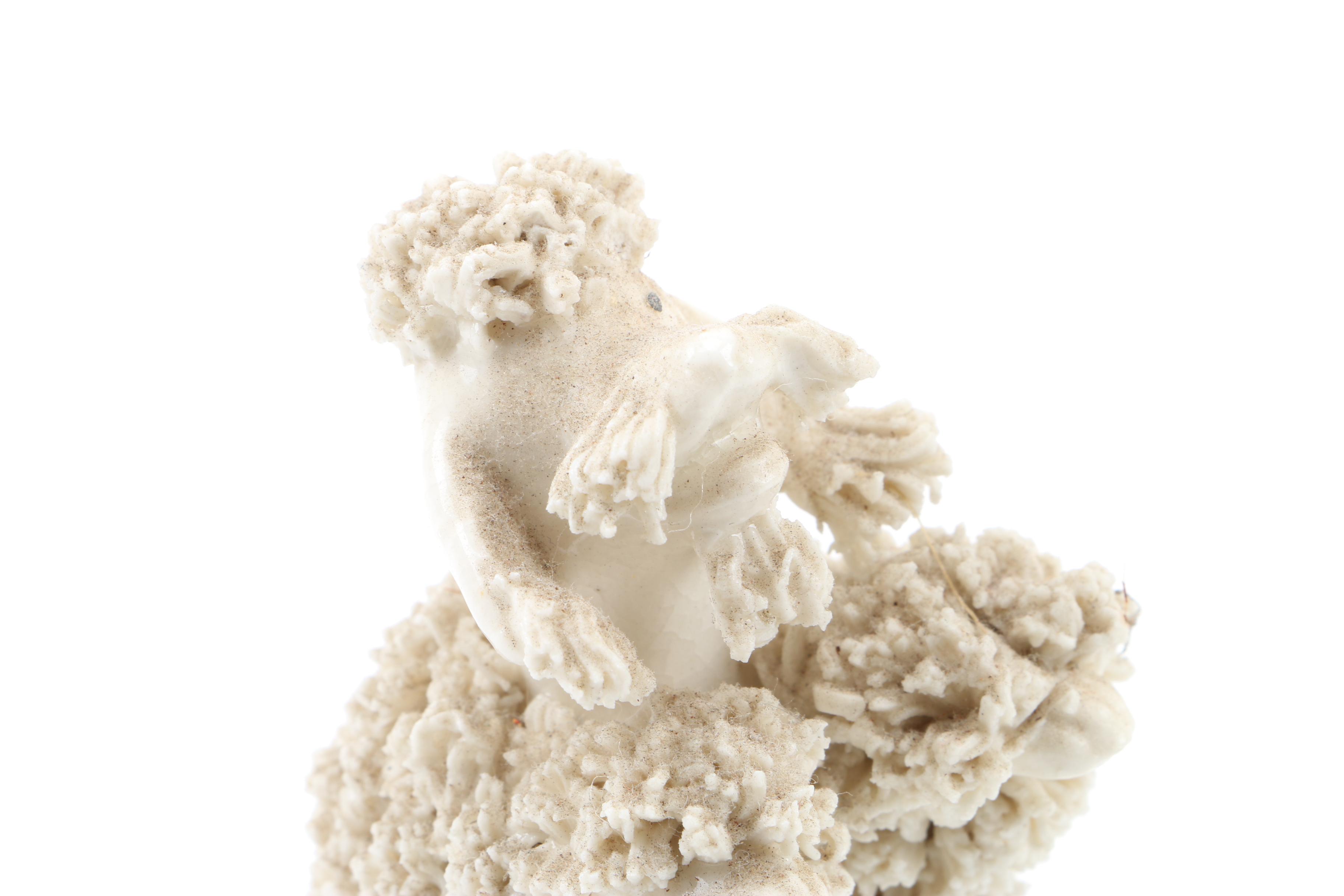 Circa 1940s Ceramic Poodle Figurines