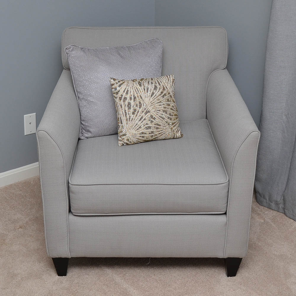 Modern Style Upholstered Armchair