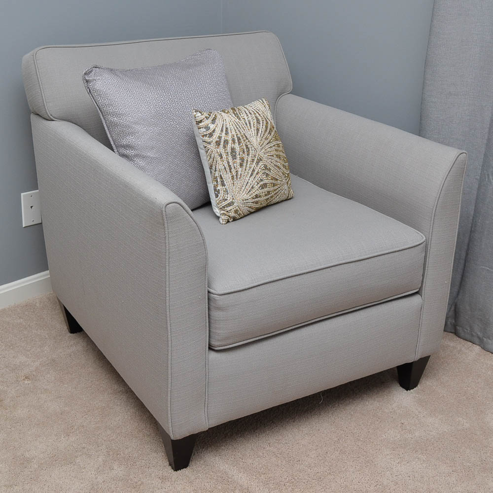 Modern Style Upholstered Armchair