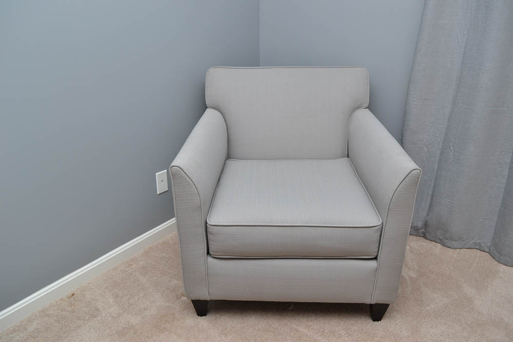 Modern Style Upholstered Armchair