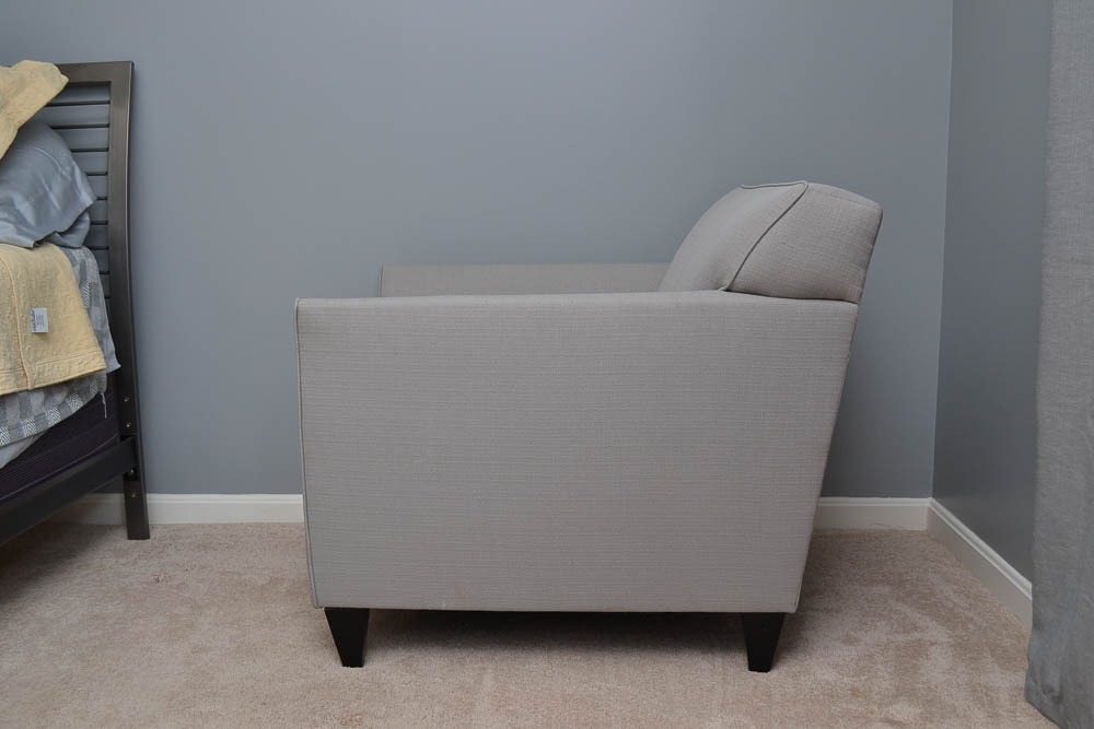 Modern Style Upholstered Armchair