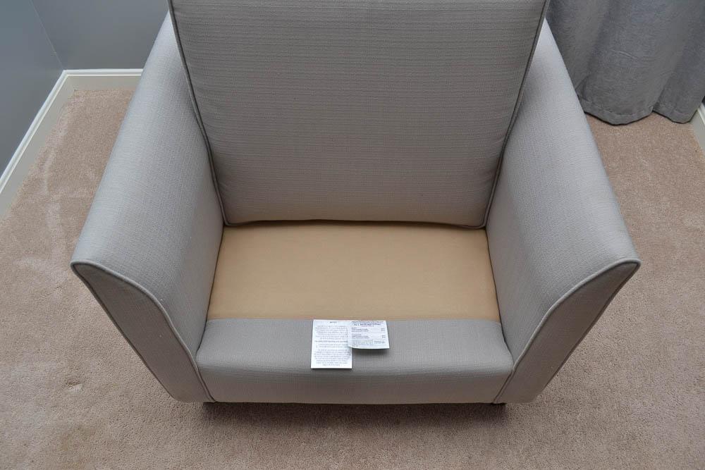 Modern Style Upholstered Armchair
