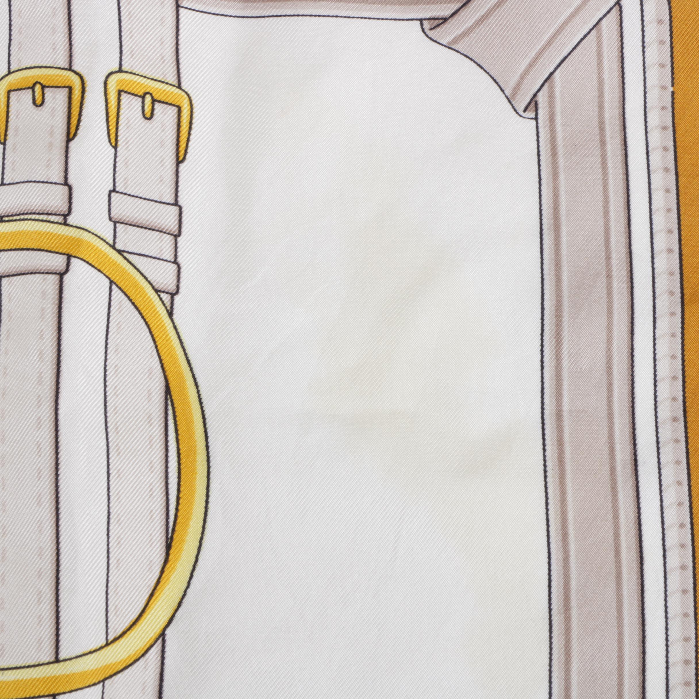 Céline Equestrian Print Silk Scarves