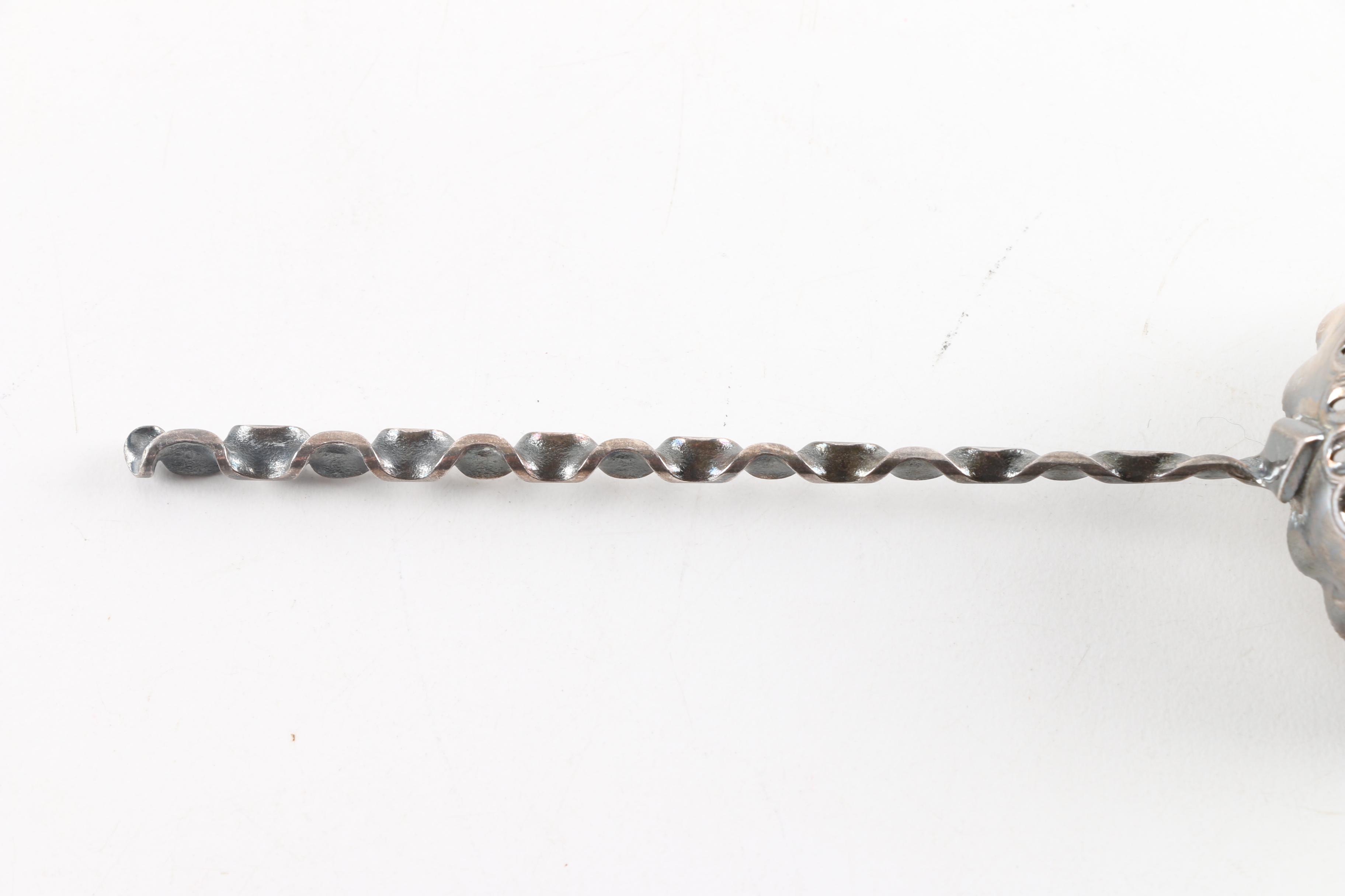 Silver-Plated Tea Strainer