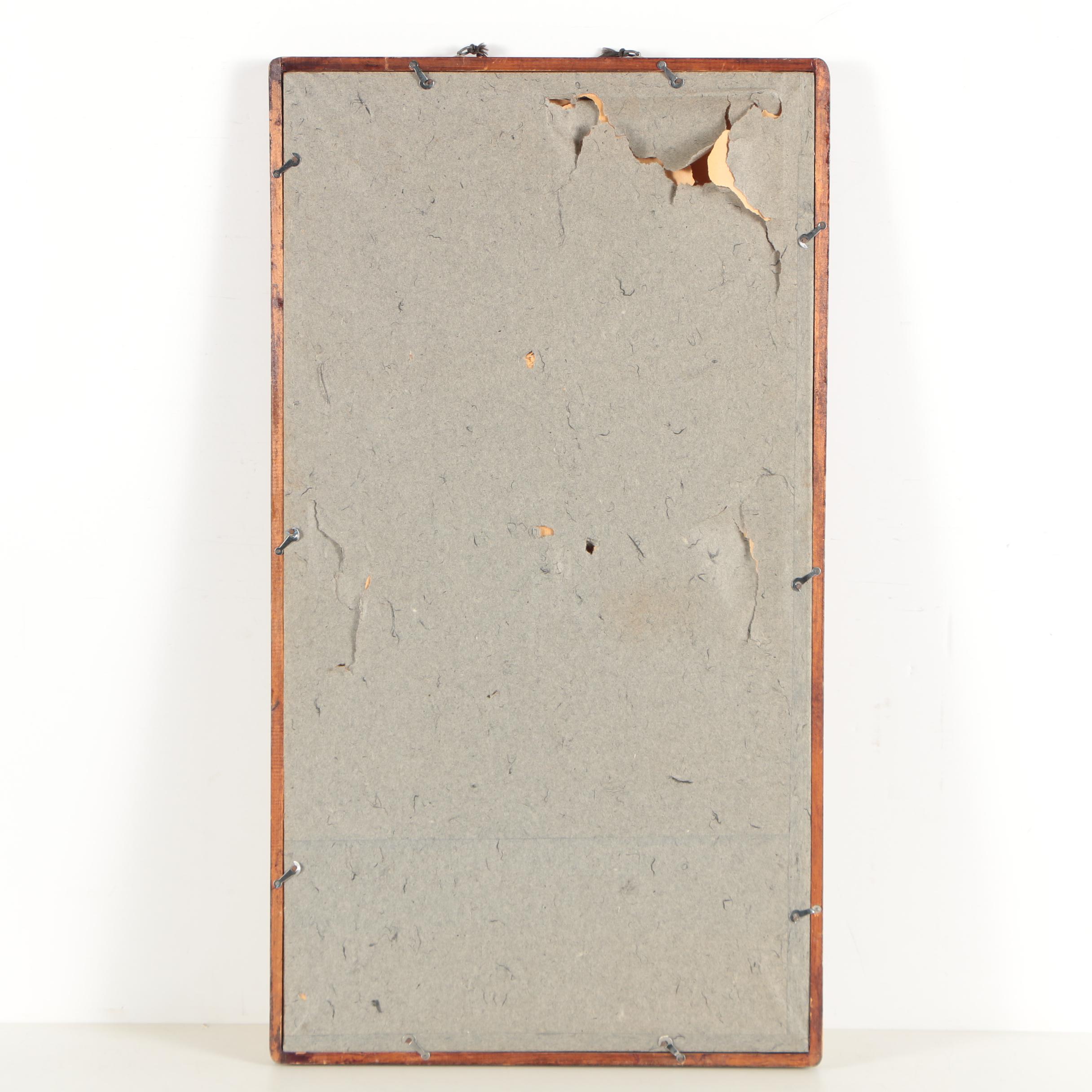 Chinese Gouache Painting of the God of Longevity