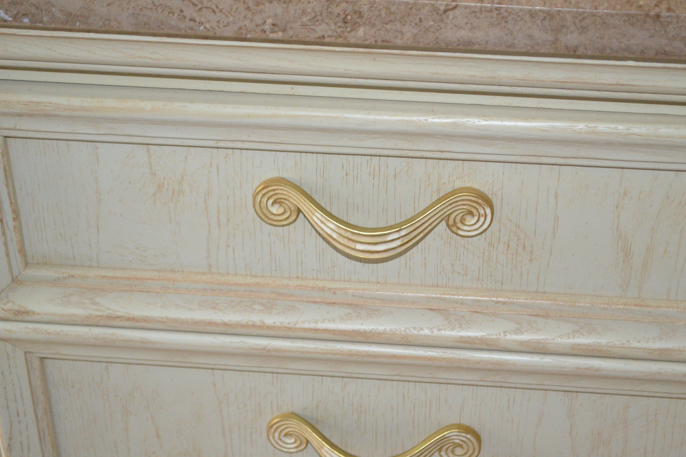 Art Deco Style Dresser with Mirror by Thomasville