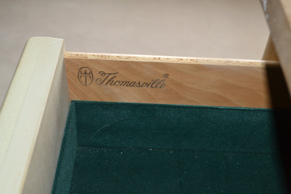 Art Deco Style Dresser with Mirror by Thomasville