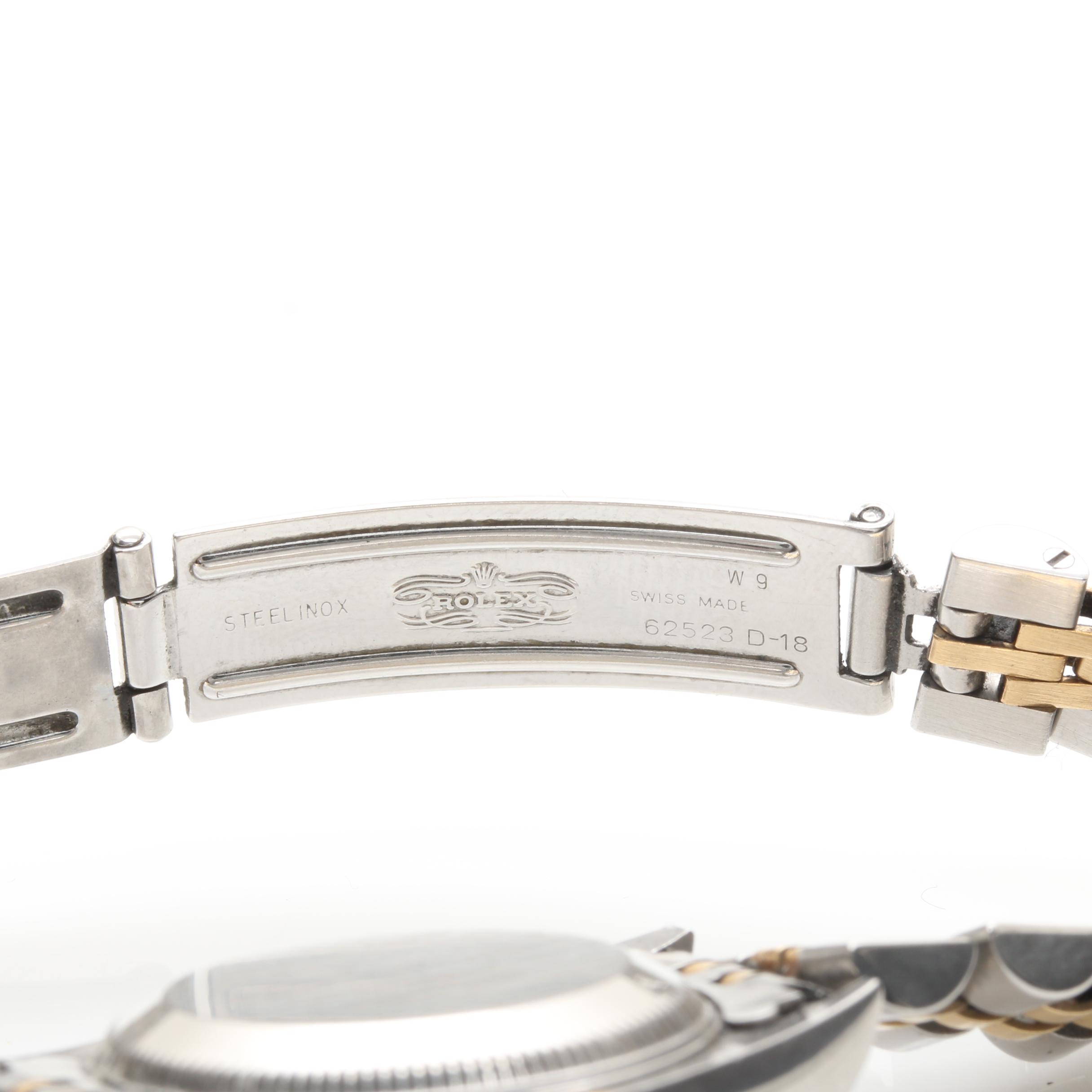 Rolex Oyster Perpetual Datejust Stainless Steel, 18K and Diamond Watch