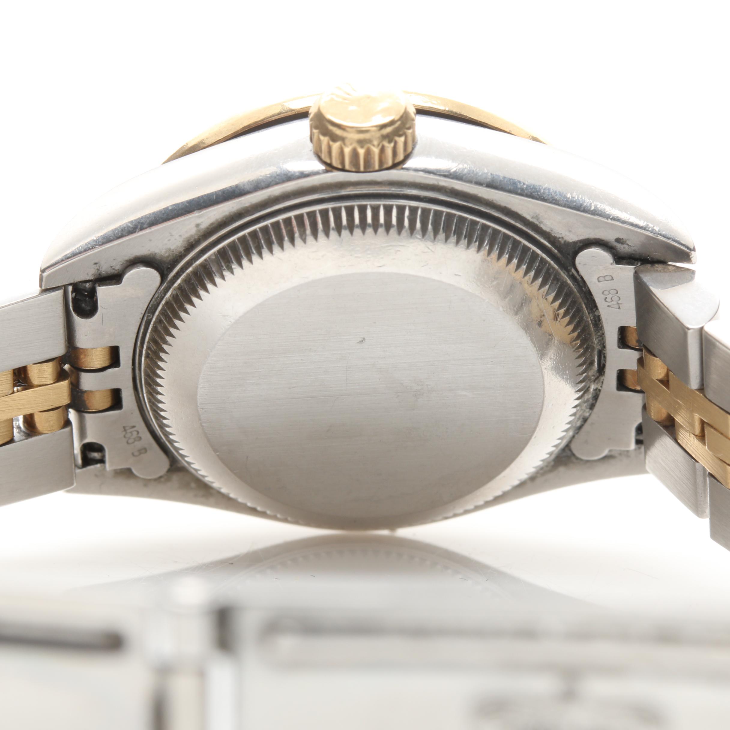 Rolex Oyster Perpetual Datejust Stainless Steel, 18K and Diamond Watch