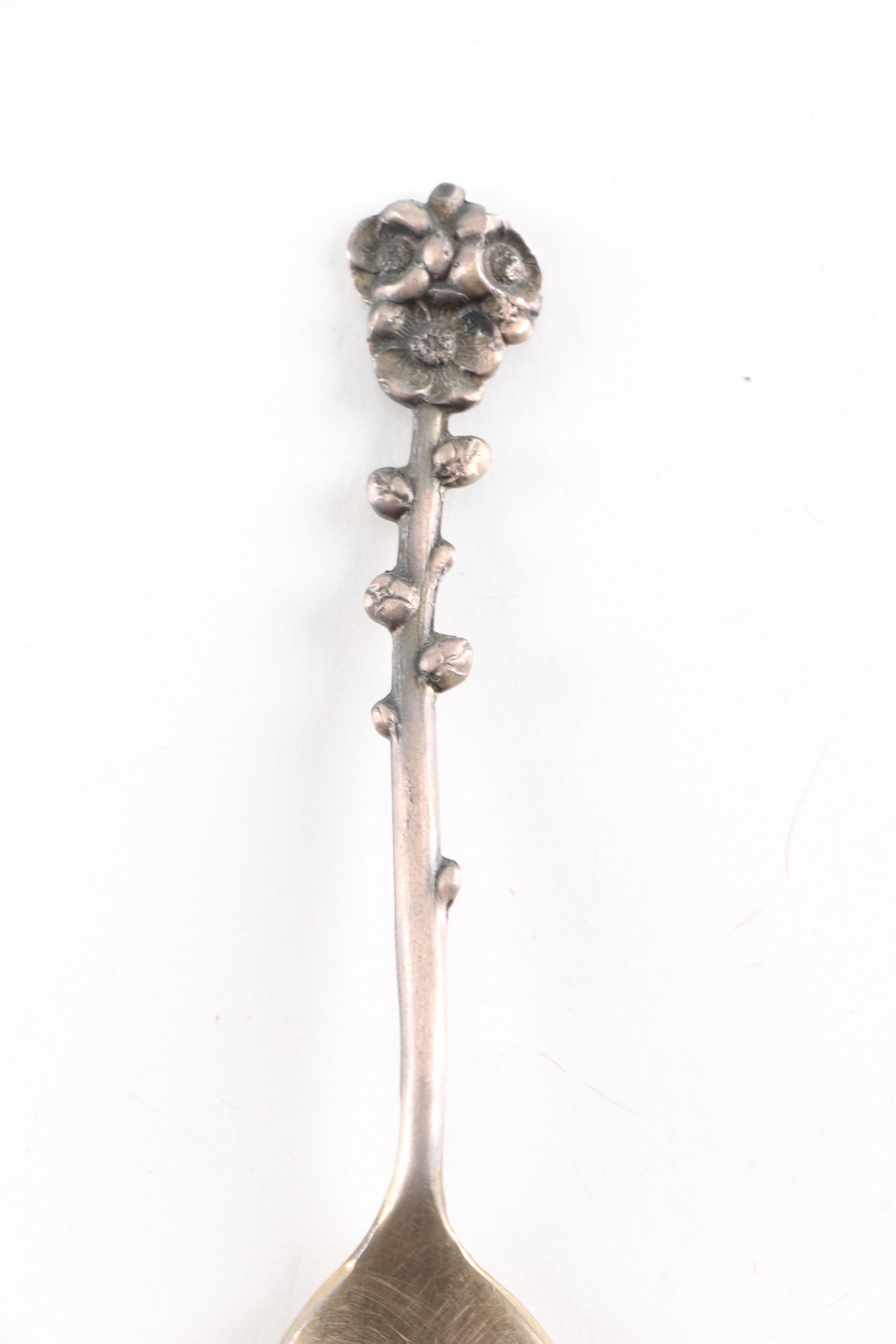 Reed & Barton "Harlequin" Sterling Silver Demitasse Spoons