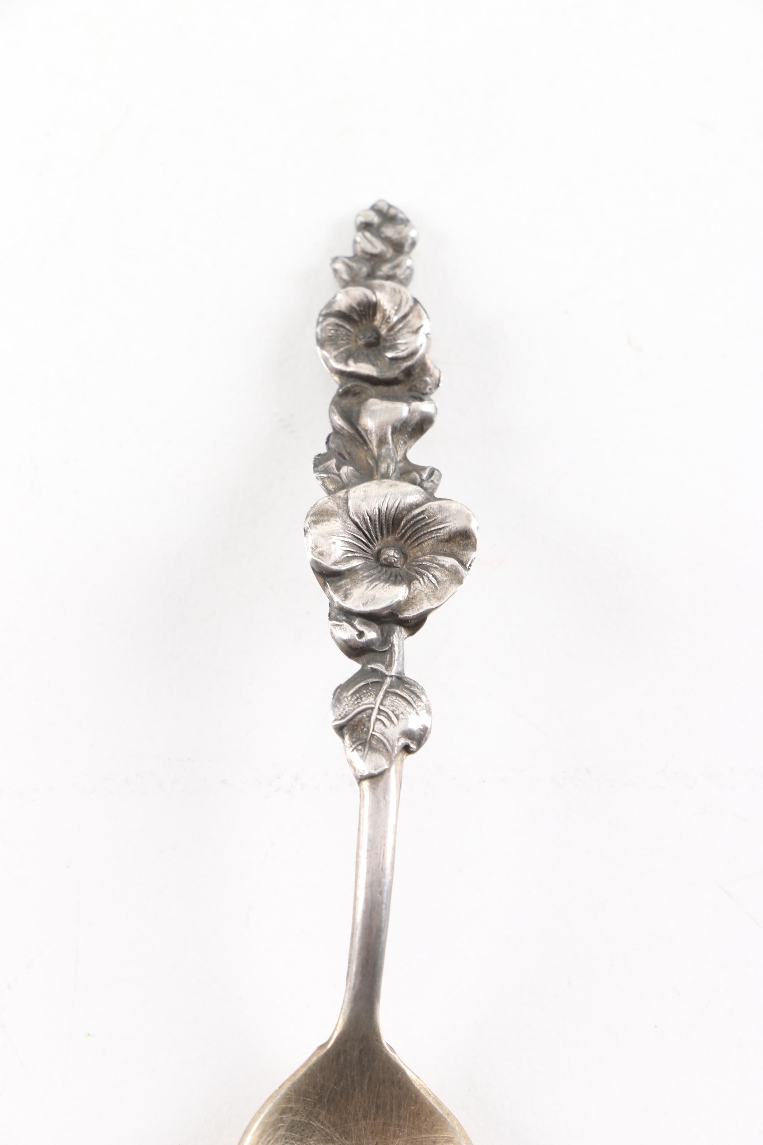 Reed & Barton "Harlequin" Sterling Silver Demitasse Spoons