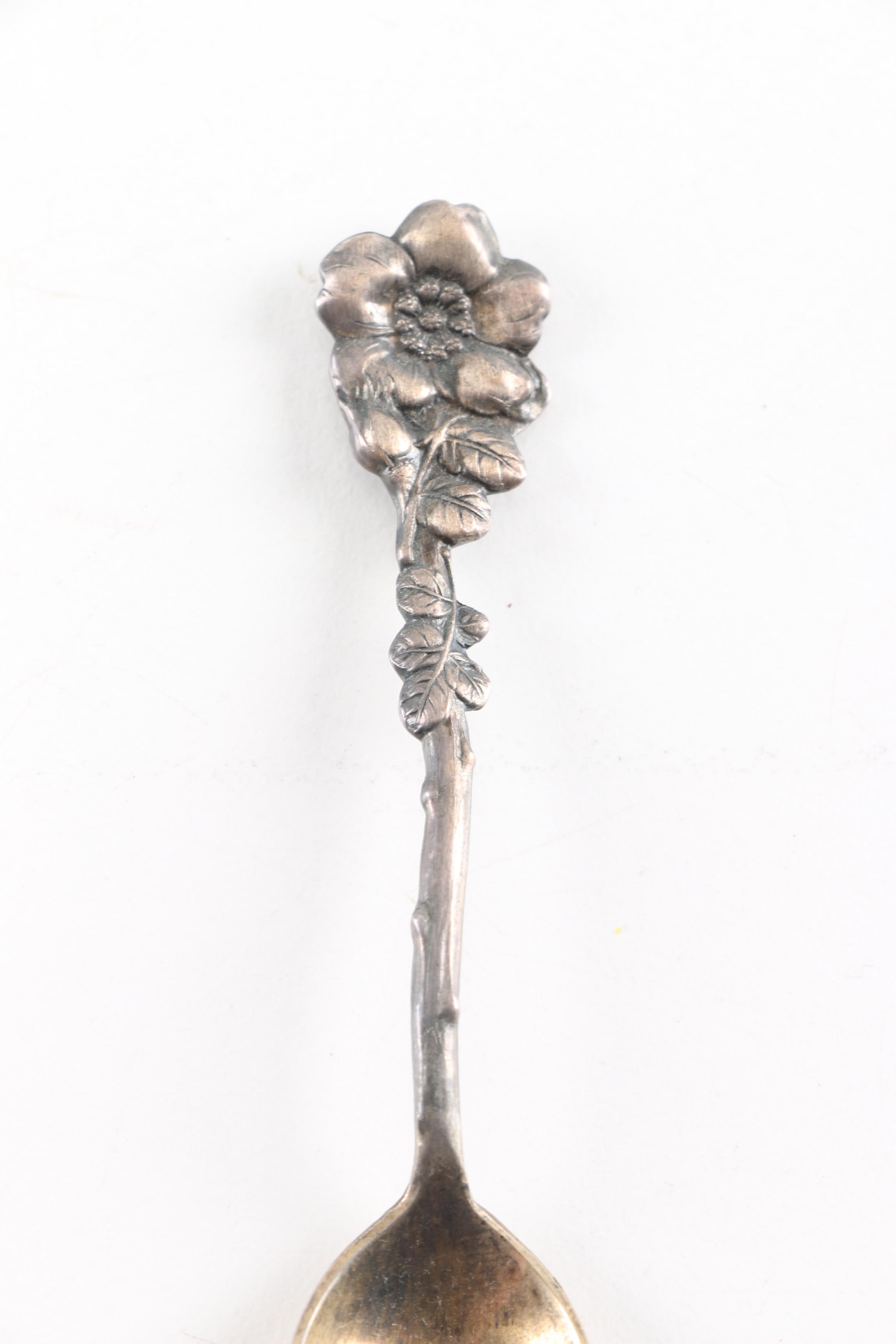 Reed & Barton "Harlequin" Sterling Silver Demitasse Spoons