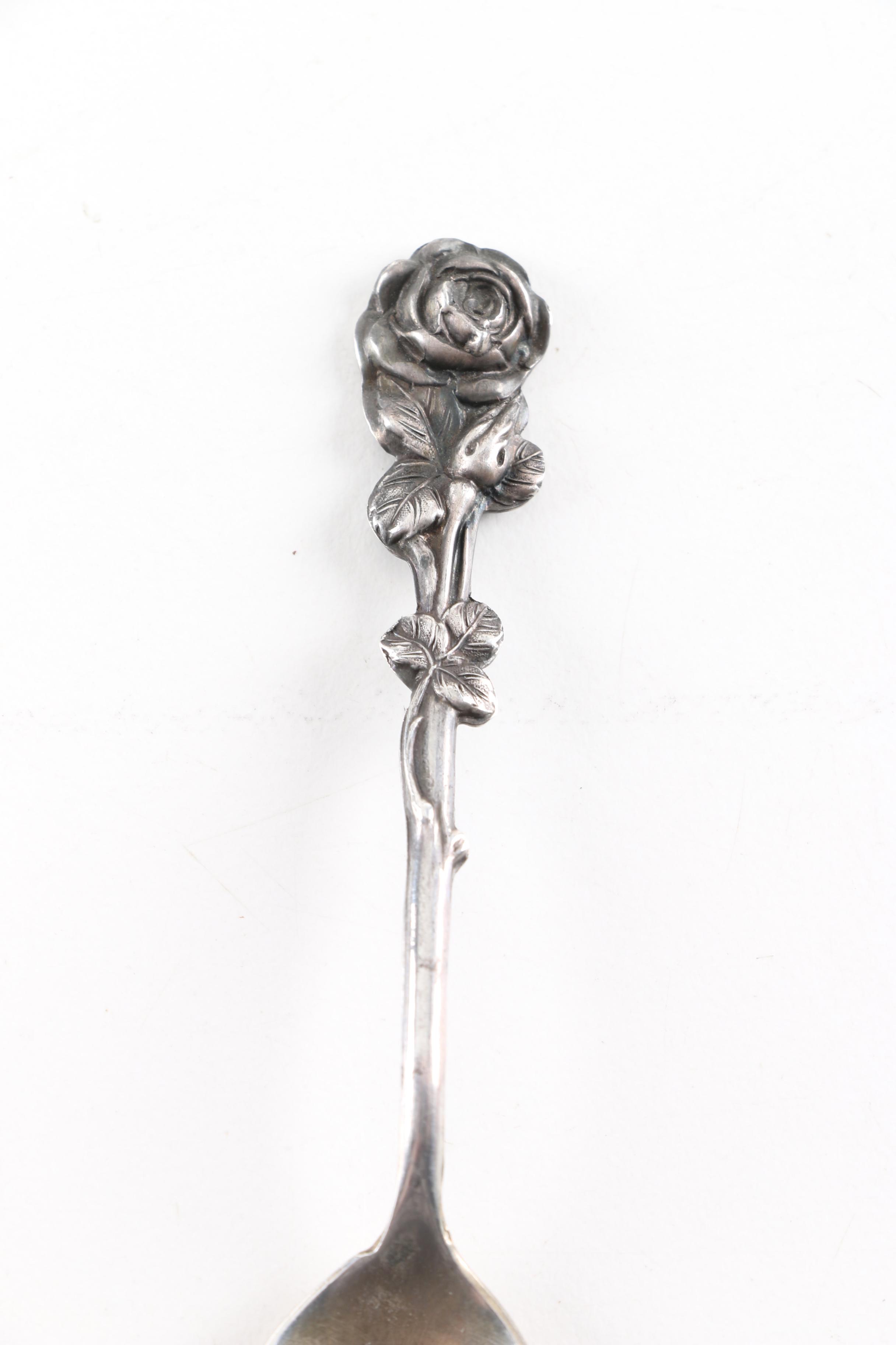 Reed & Barton "Harlequin" Sterling Silver Demitasse Spoons