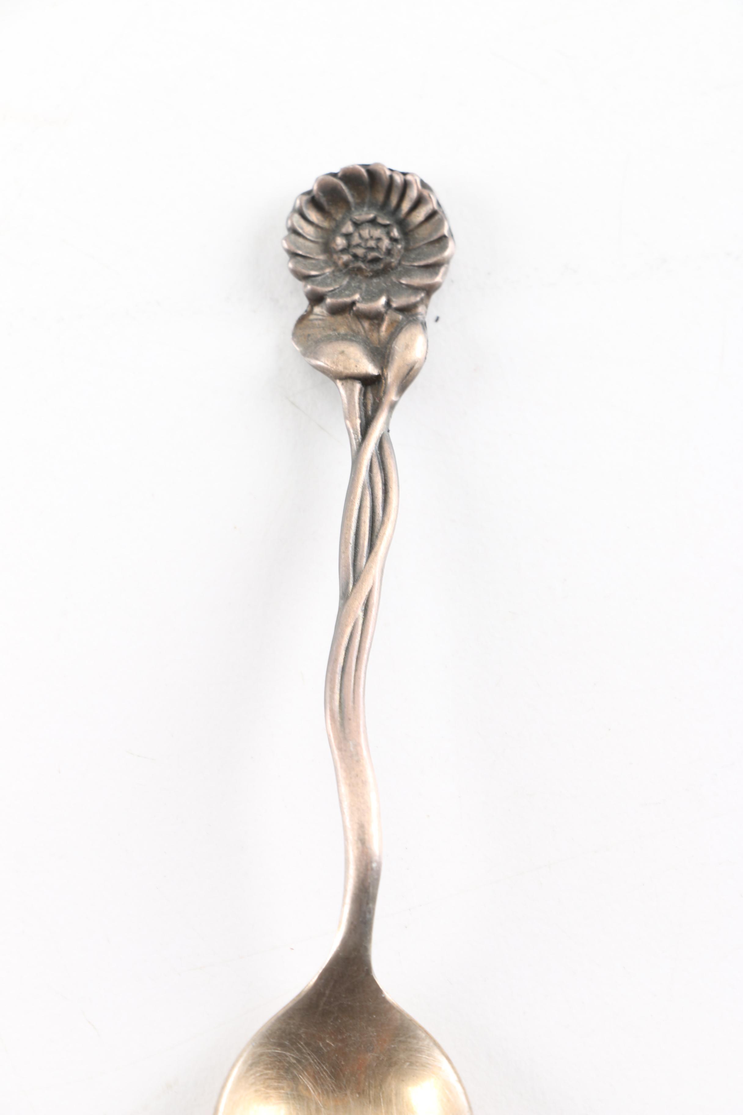 Reed & Barton "Harlequin" Sterling Silver Demitasse Spoons