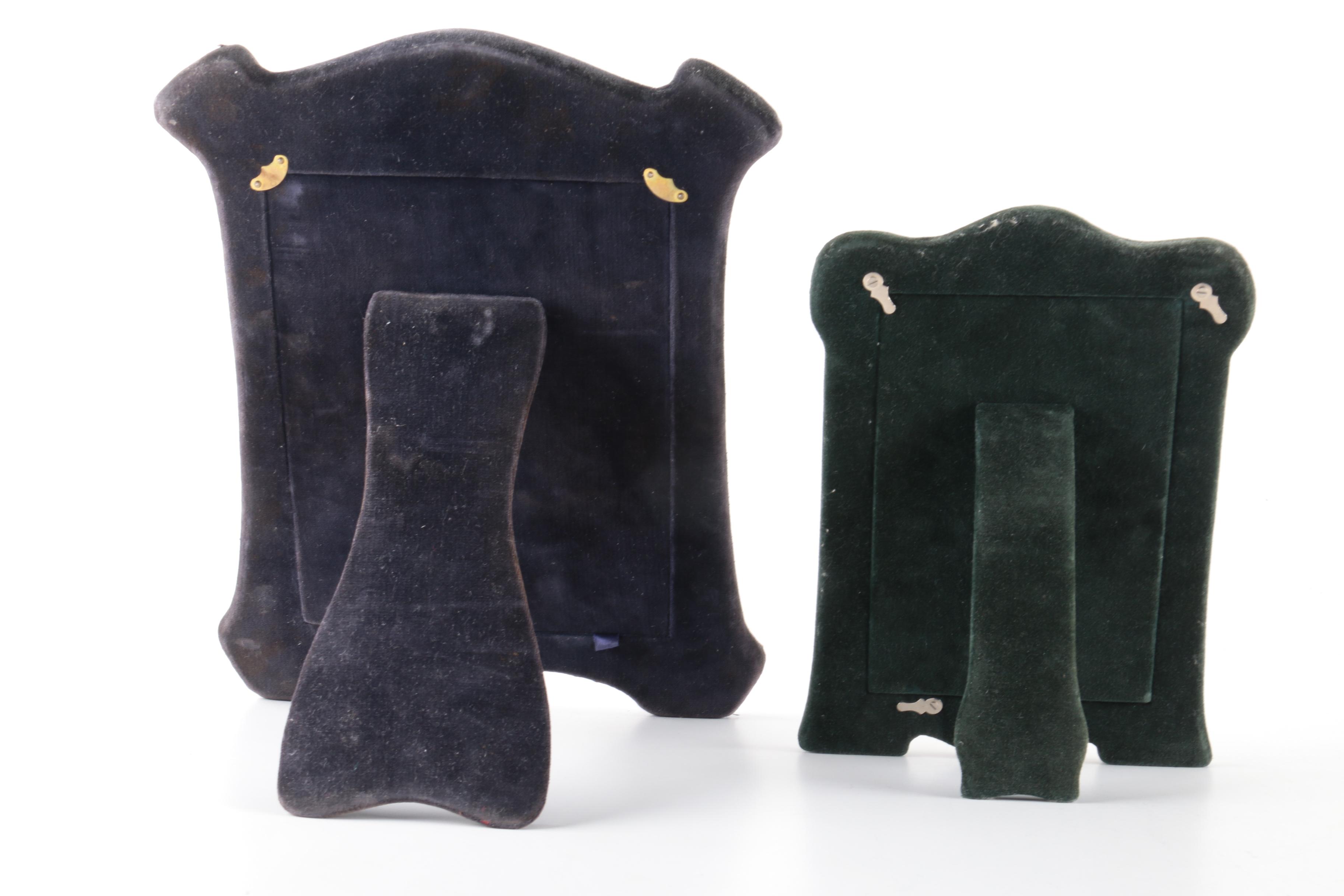 Birmingham and London, England Sterling Silver Picture Frames