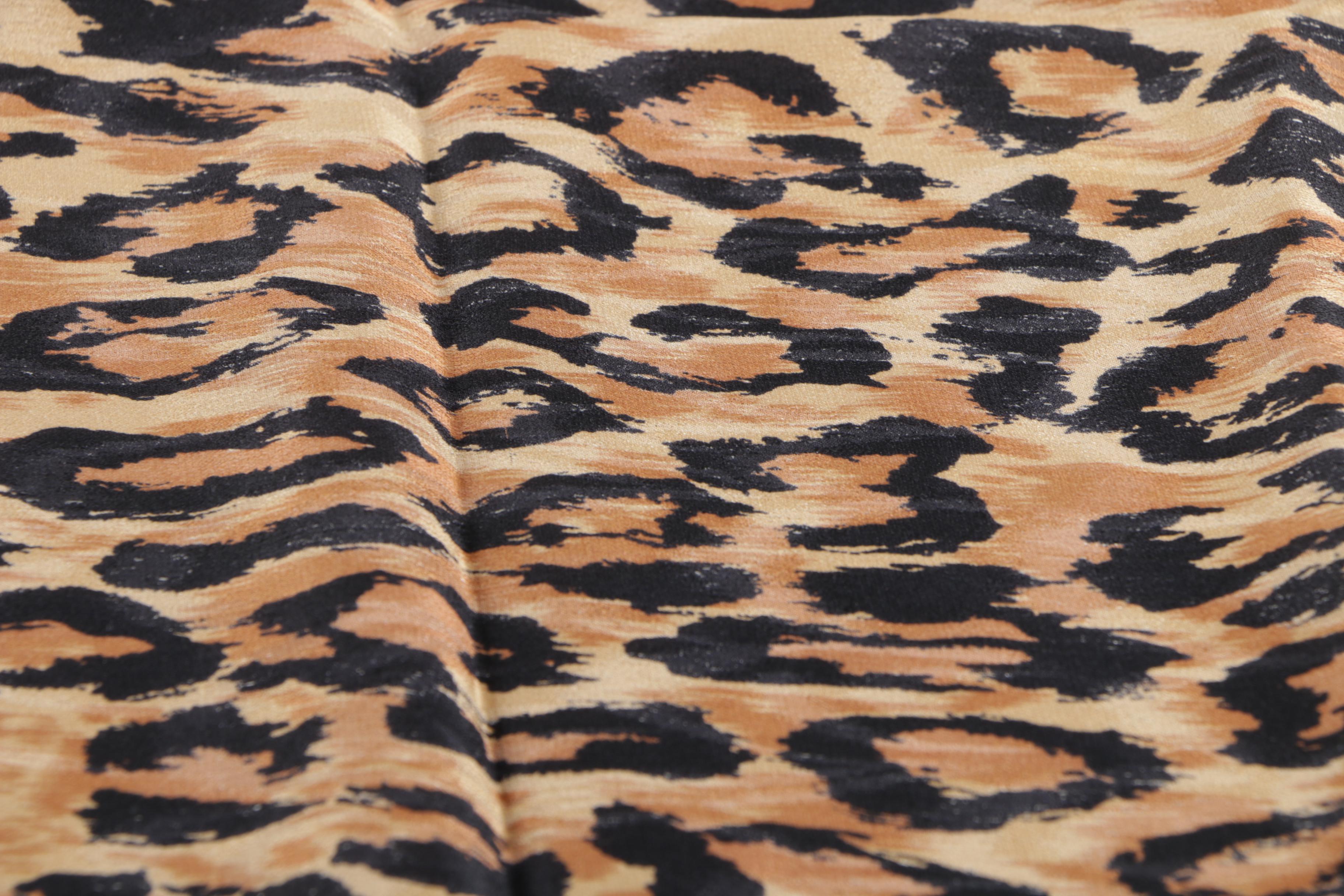 Five Animal Print Scarves Including Linda Hutton