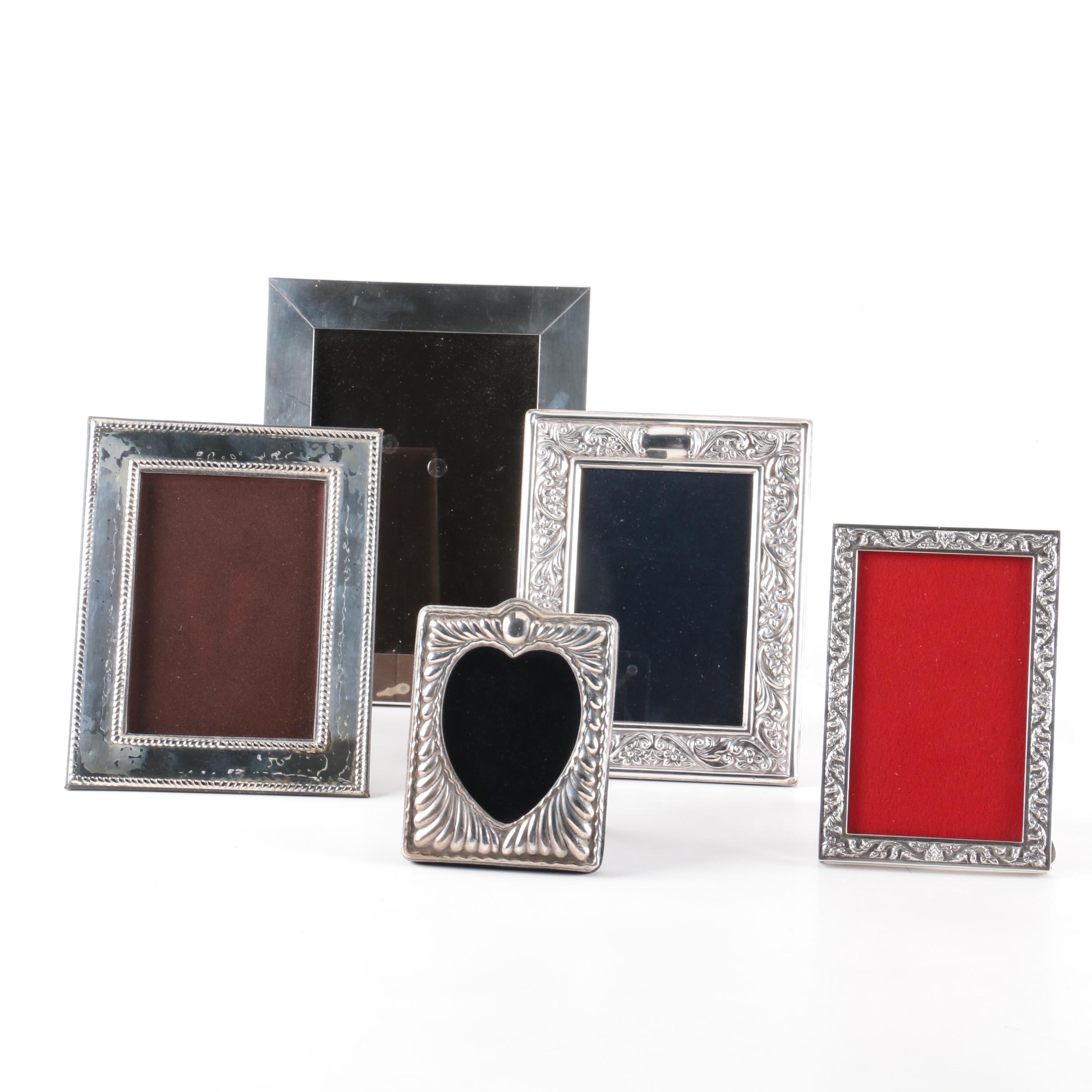 Towle, Carrs of Sheffield Ltd and Other Sterling Silver Picture Frames
