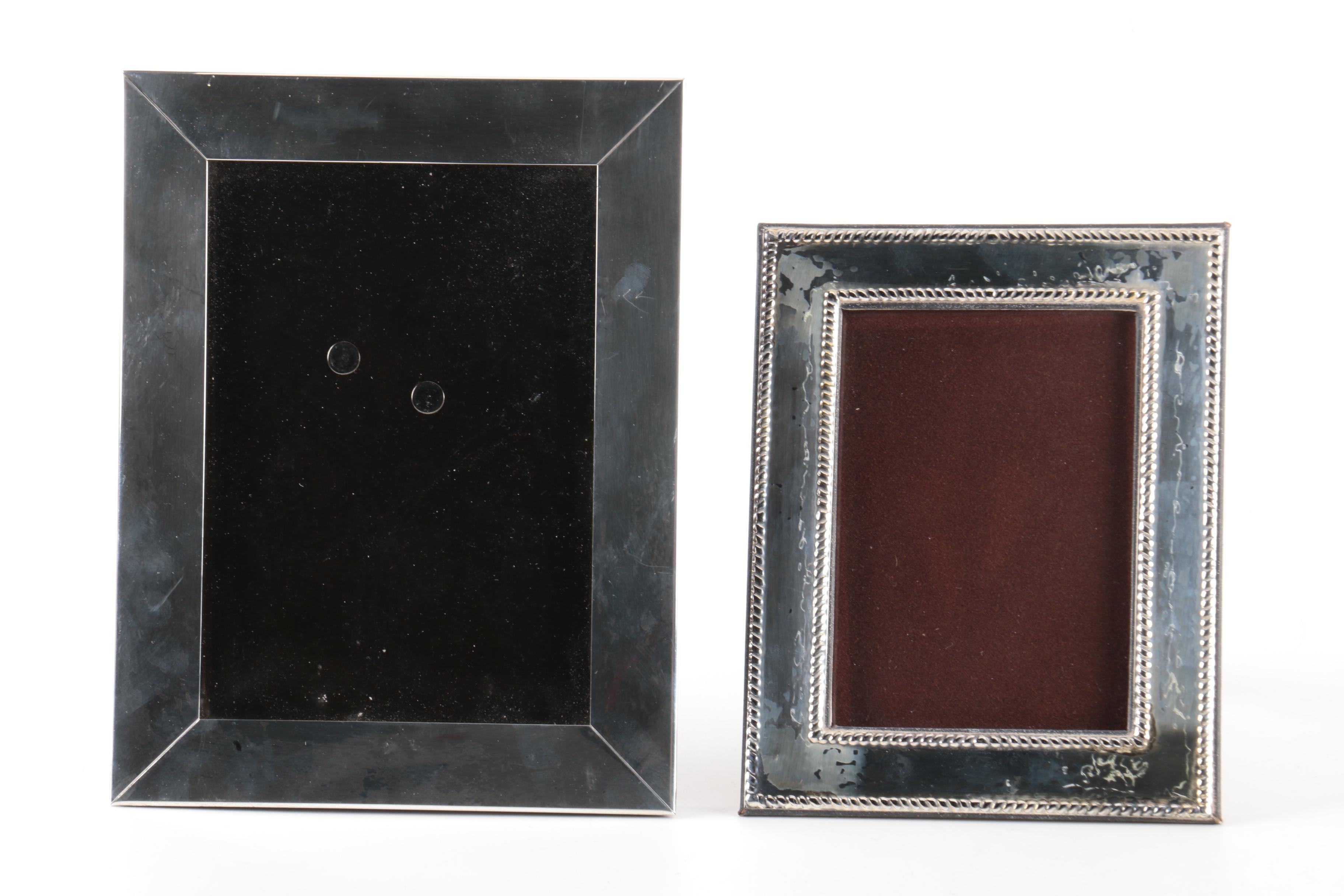 Towle, Carrs of Sheffield Ltd and Other Sterling Silver Picture Frames