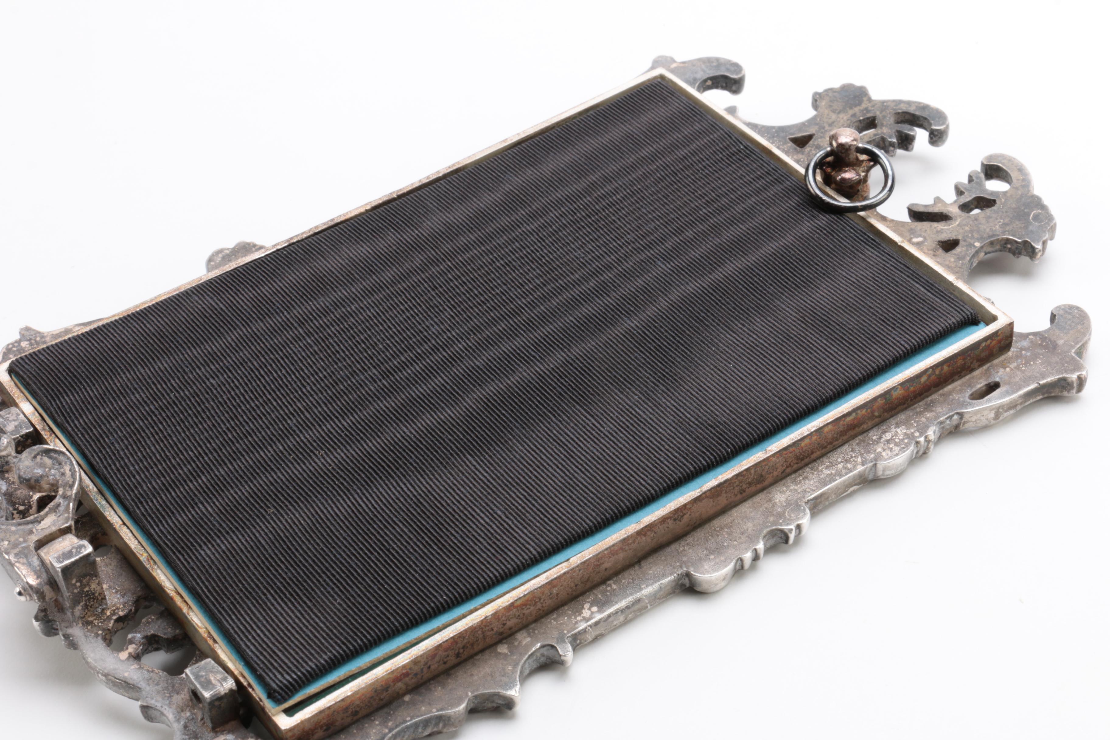 Cherub and Floral Metal Picture Frames