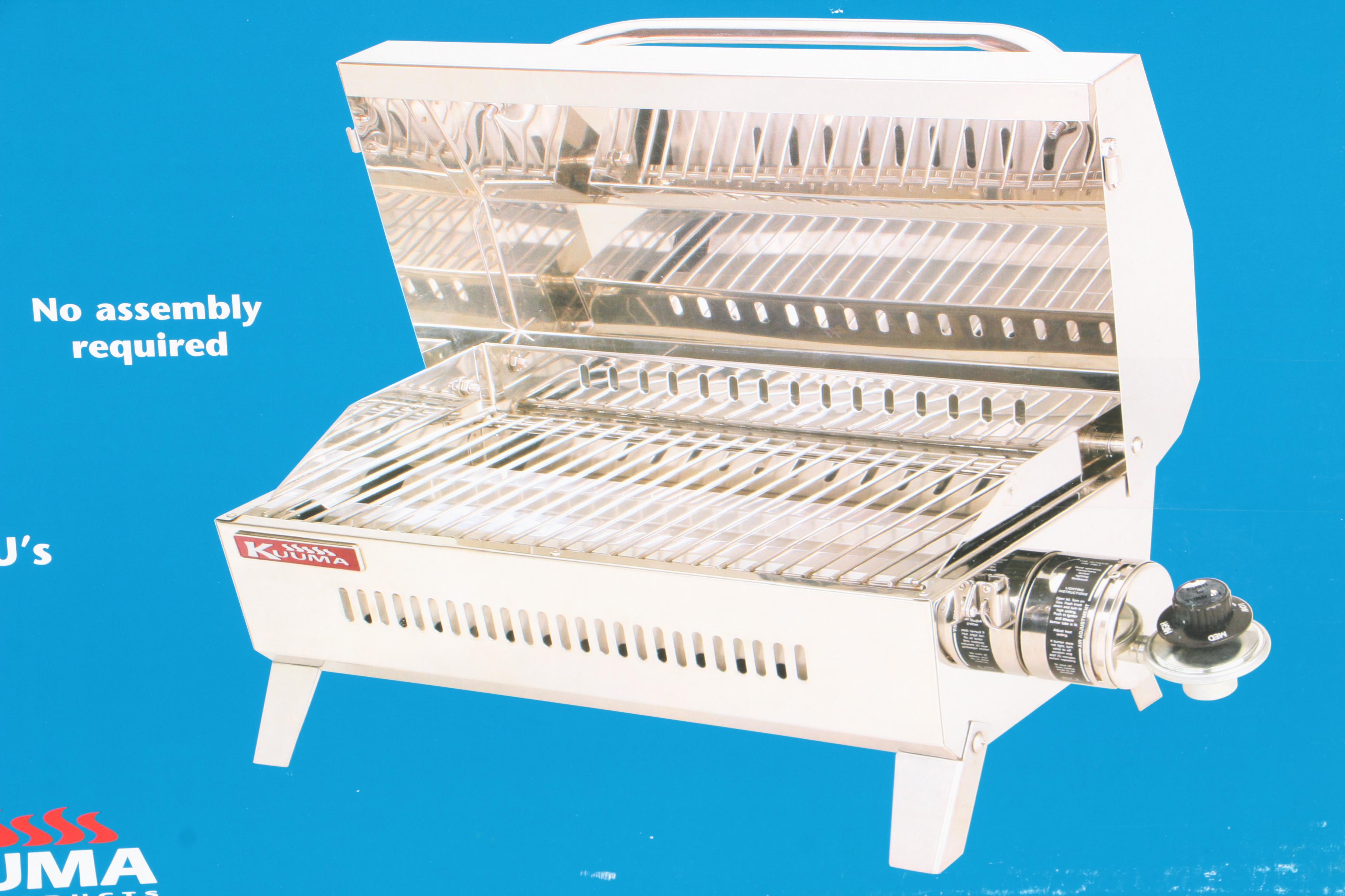 Force 10 Stow N' Go Propane Barbecue Grill by Kuuma