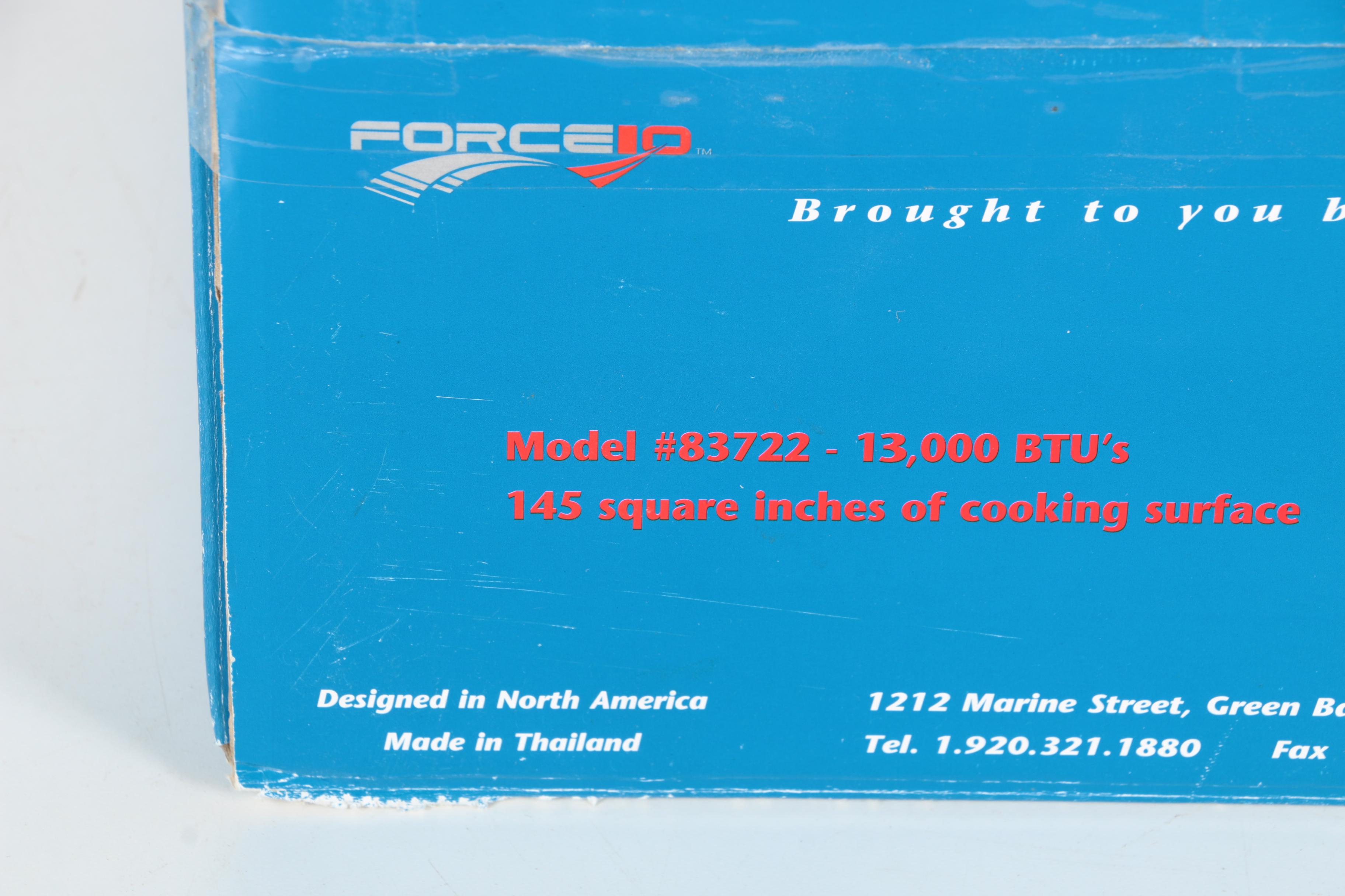 Force 10 Stow N' Go Propane Barbecue Grill by Kuuma