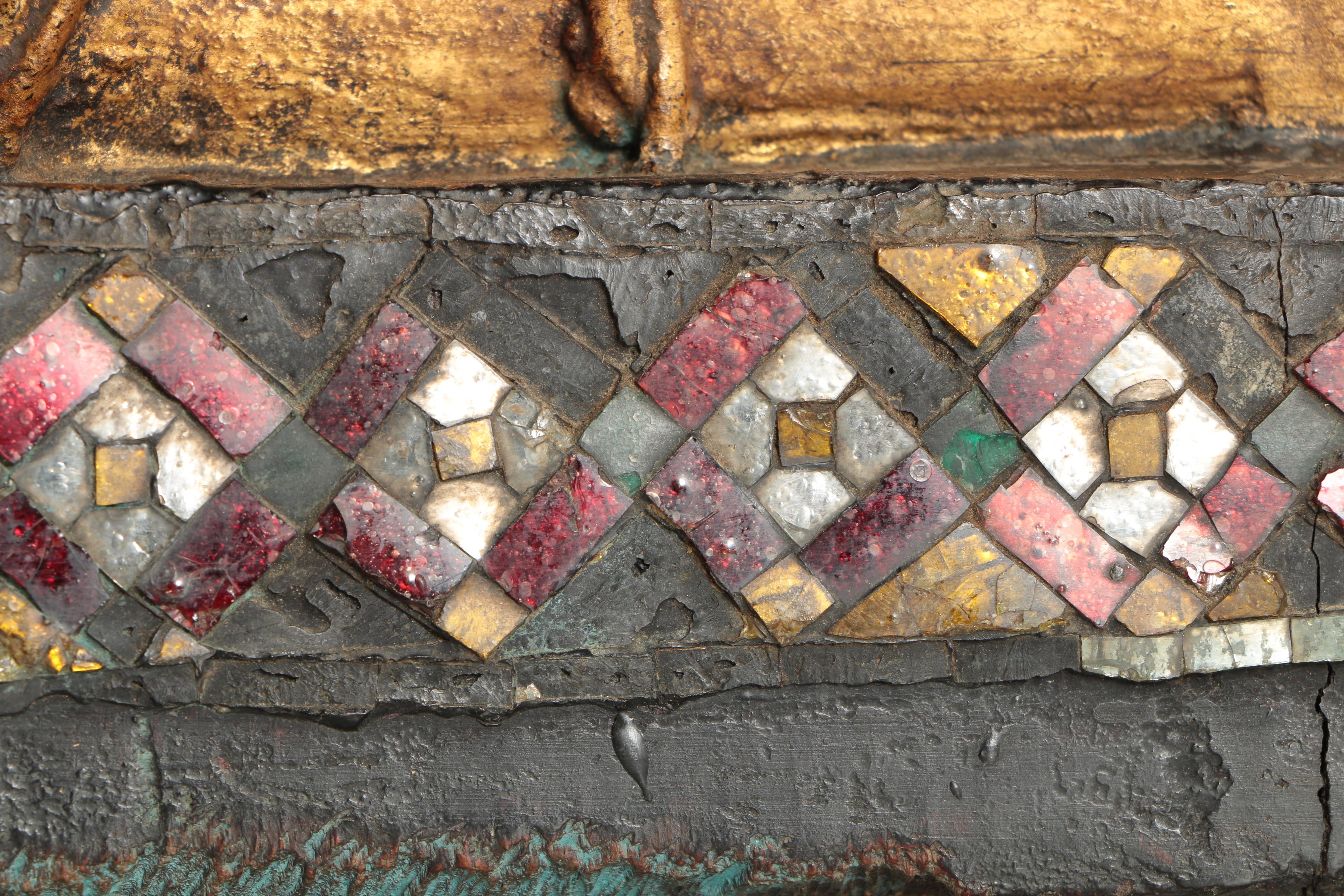 Southeast Asian Wooden Buddha Sculpture