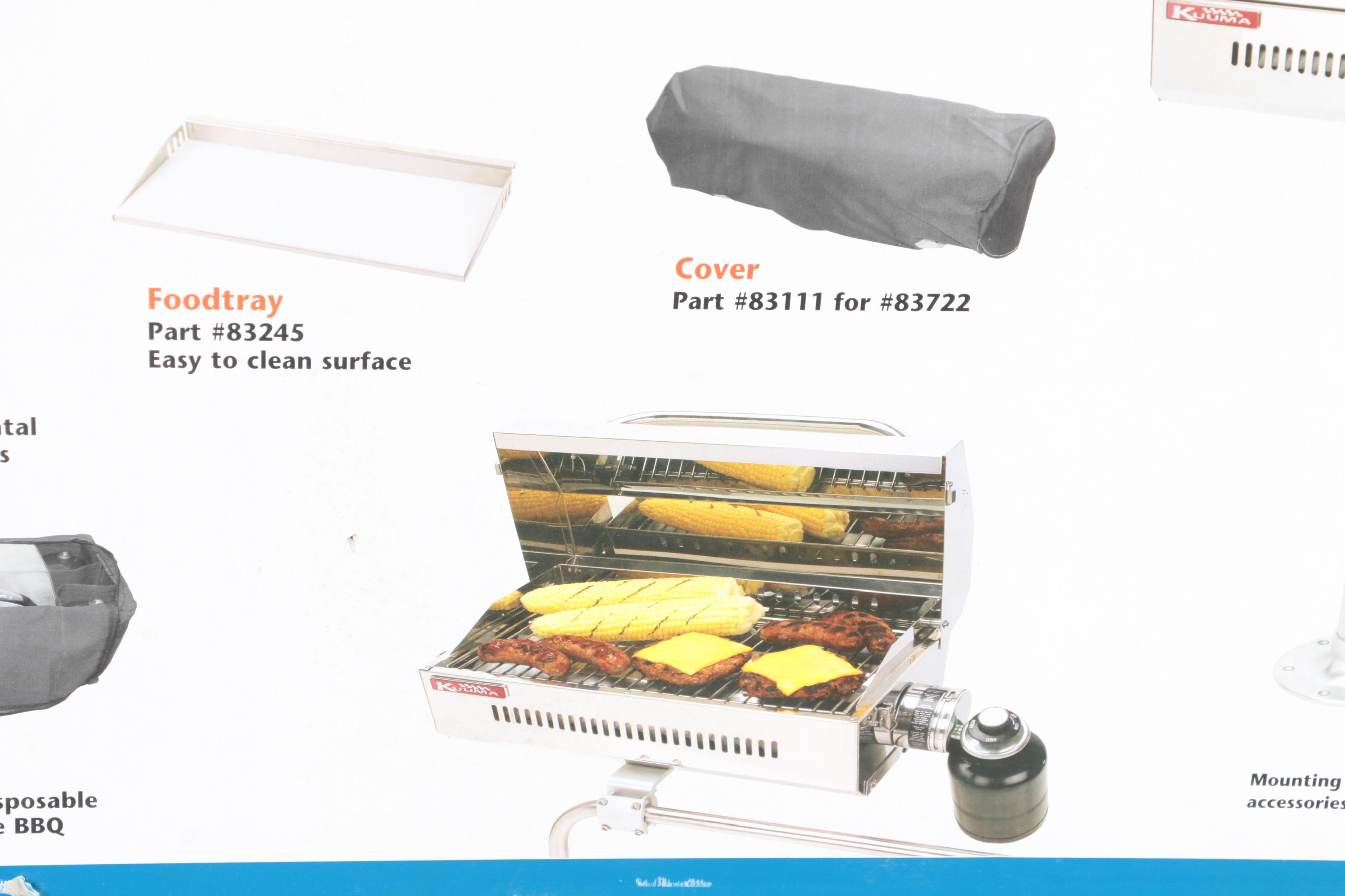 Force 10 Stow N' Go Propane Barbecue Grill by Kuuma