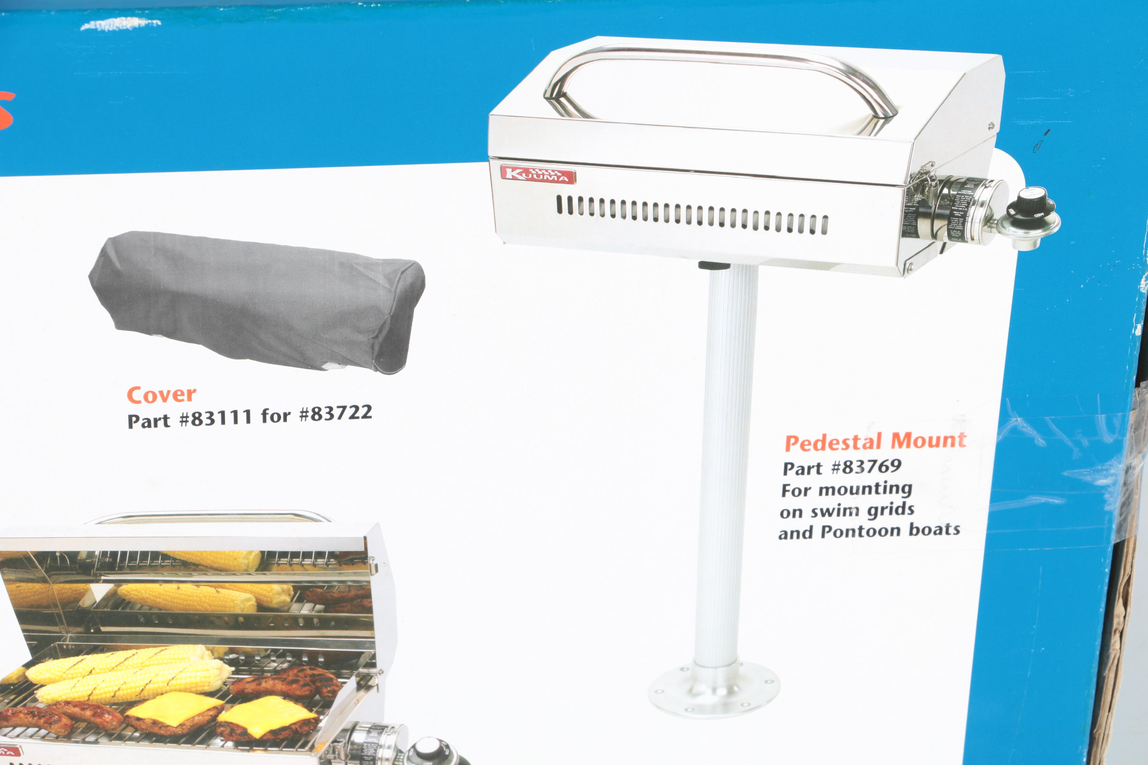 Force 10 Stow N' Go Propane Barbecue Grill by Kuuma