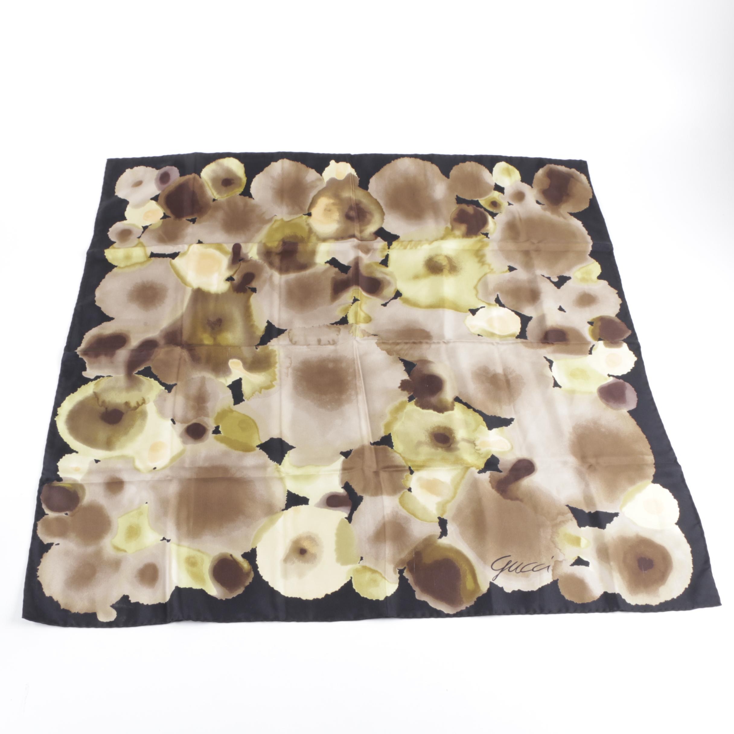 Gucci and Gianfranco Ferre Silk Scarves