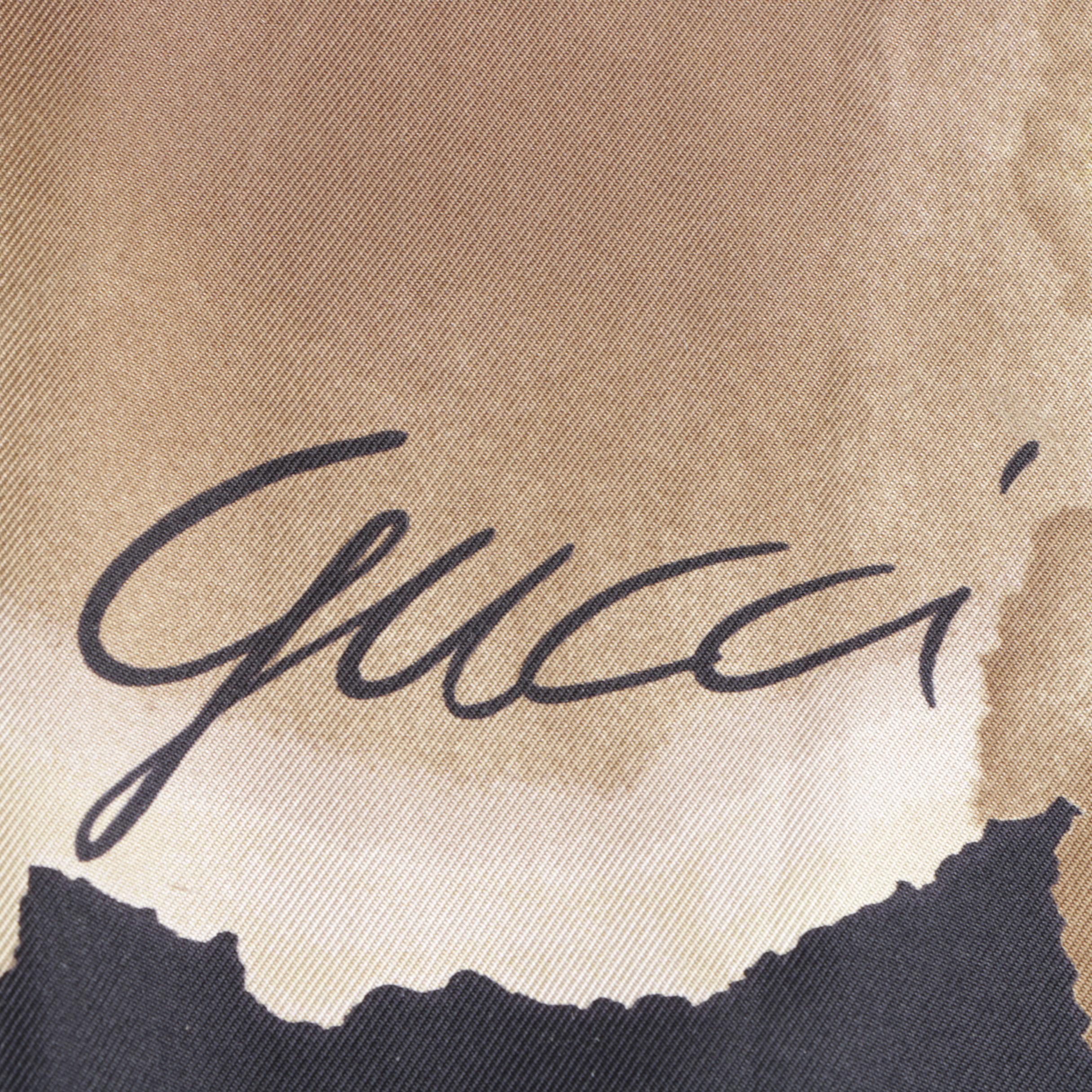 Gucci and Gianfranco Ferre Silk Scarves