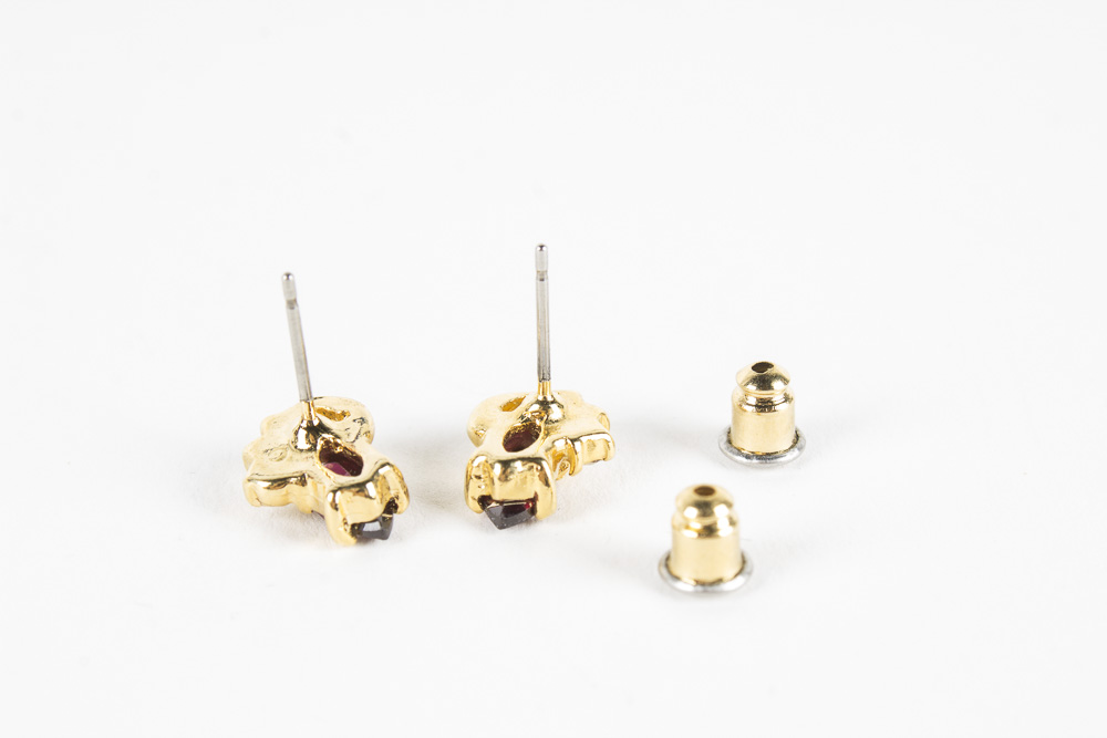 Gold Toned Sterling Silver Ring and Gemstone Jewelry