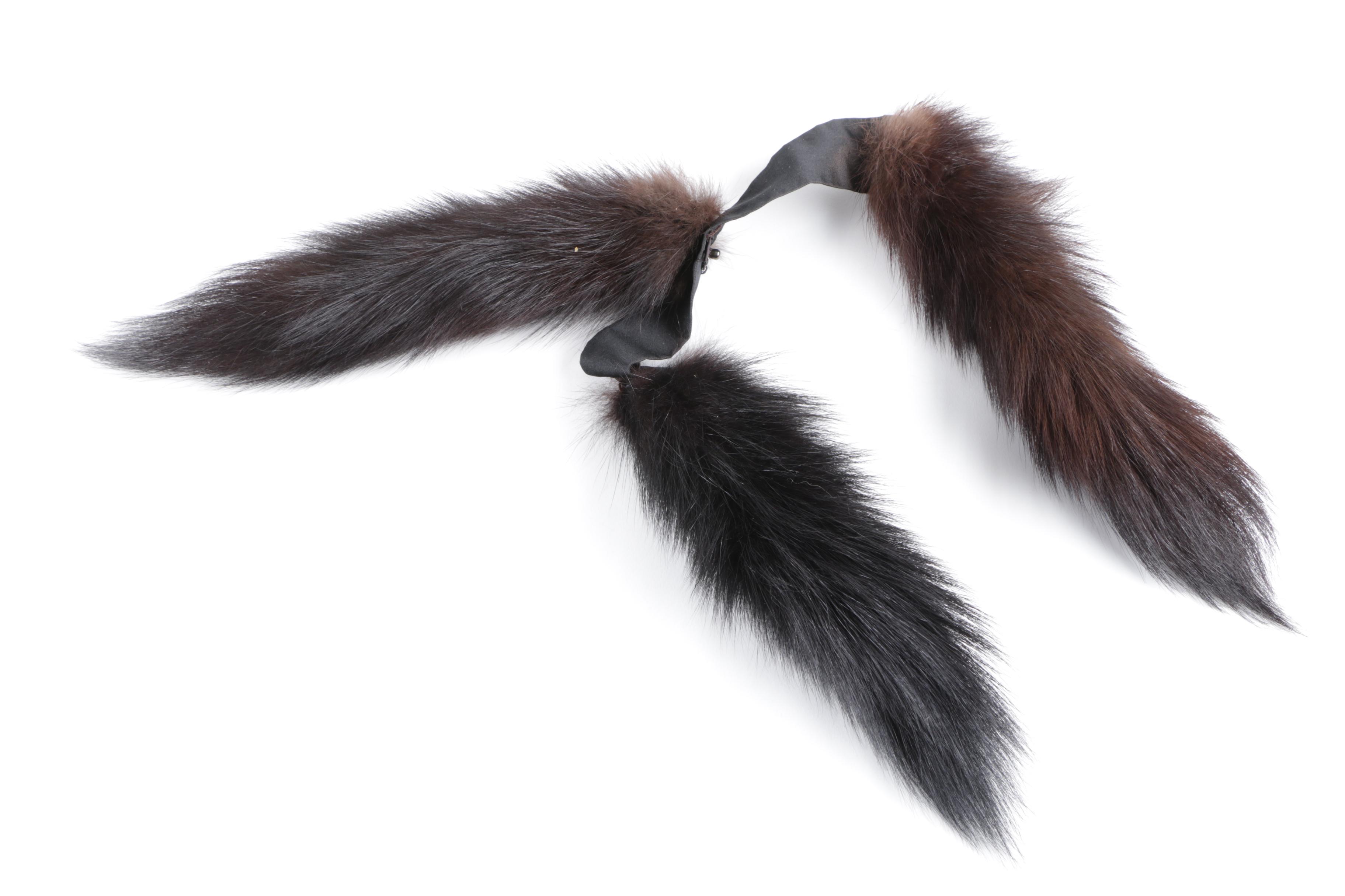 Dyed Fur Accessories
