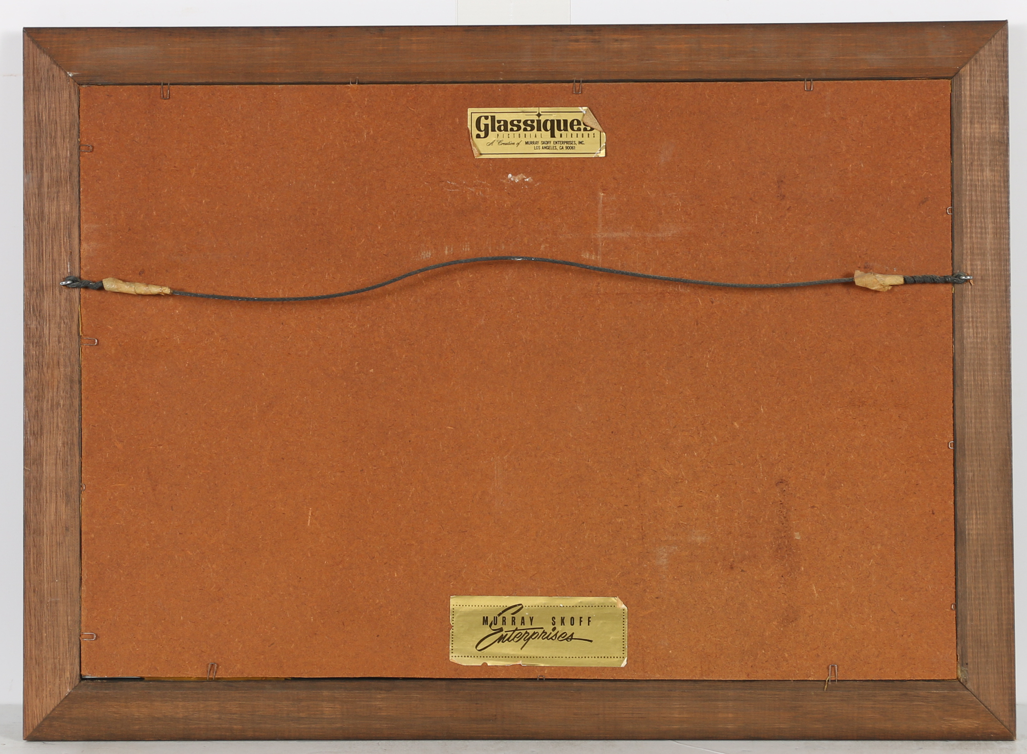 Framed Glassiques Pictorial "Coca-Cola" Mirror for Murray Skoff Enterprises