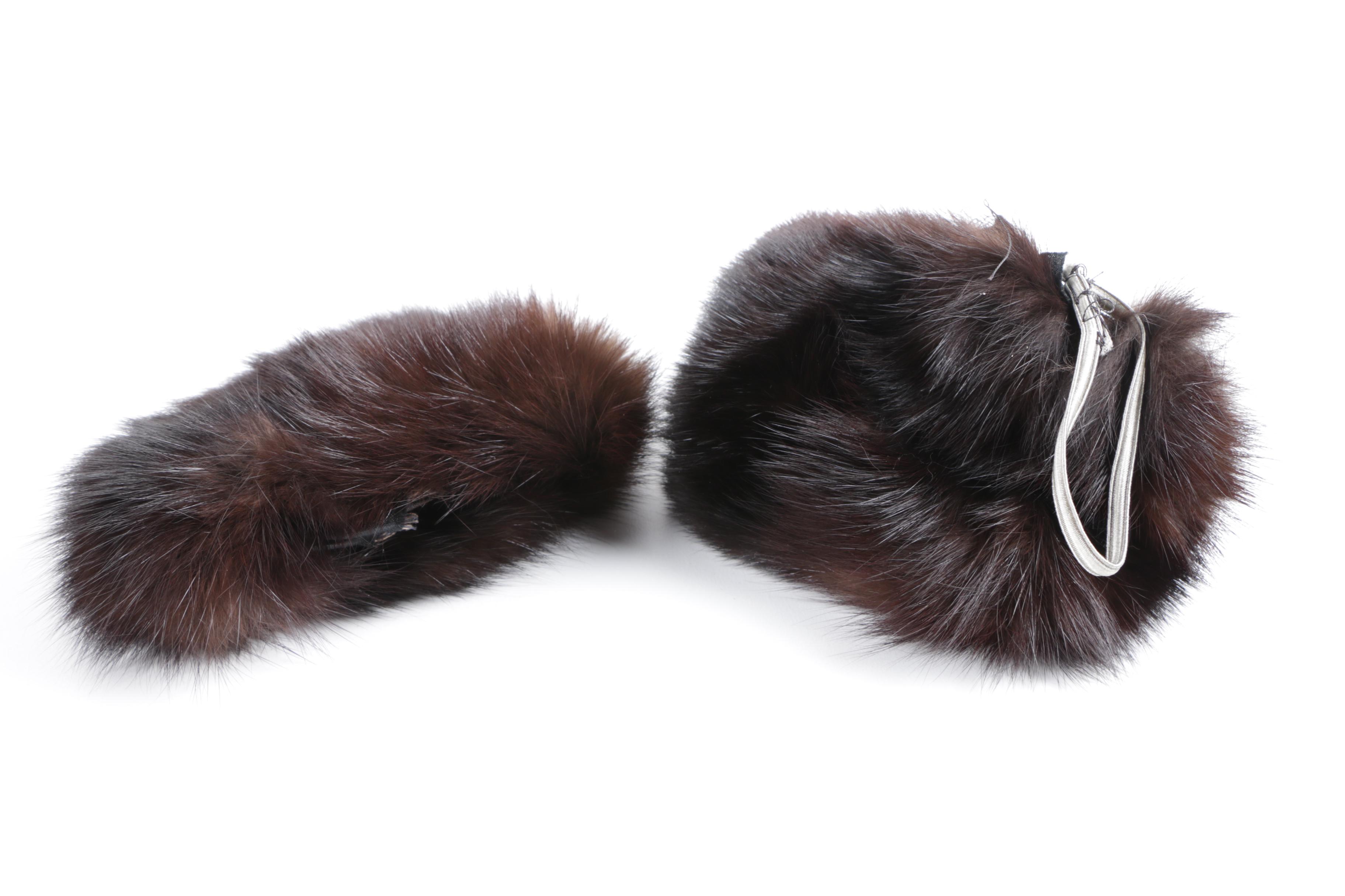 Women's Mink and Fox Fur Accessories