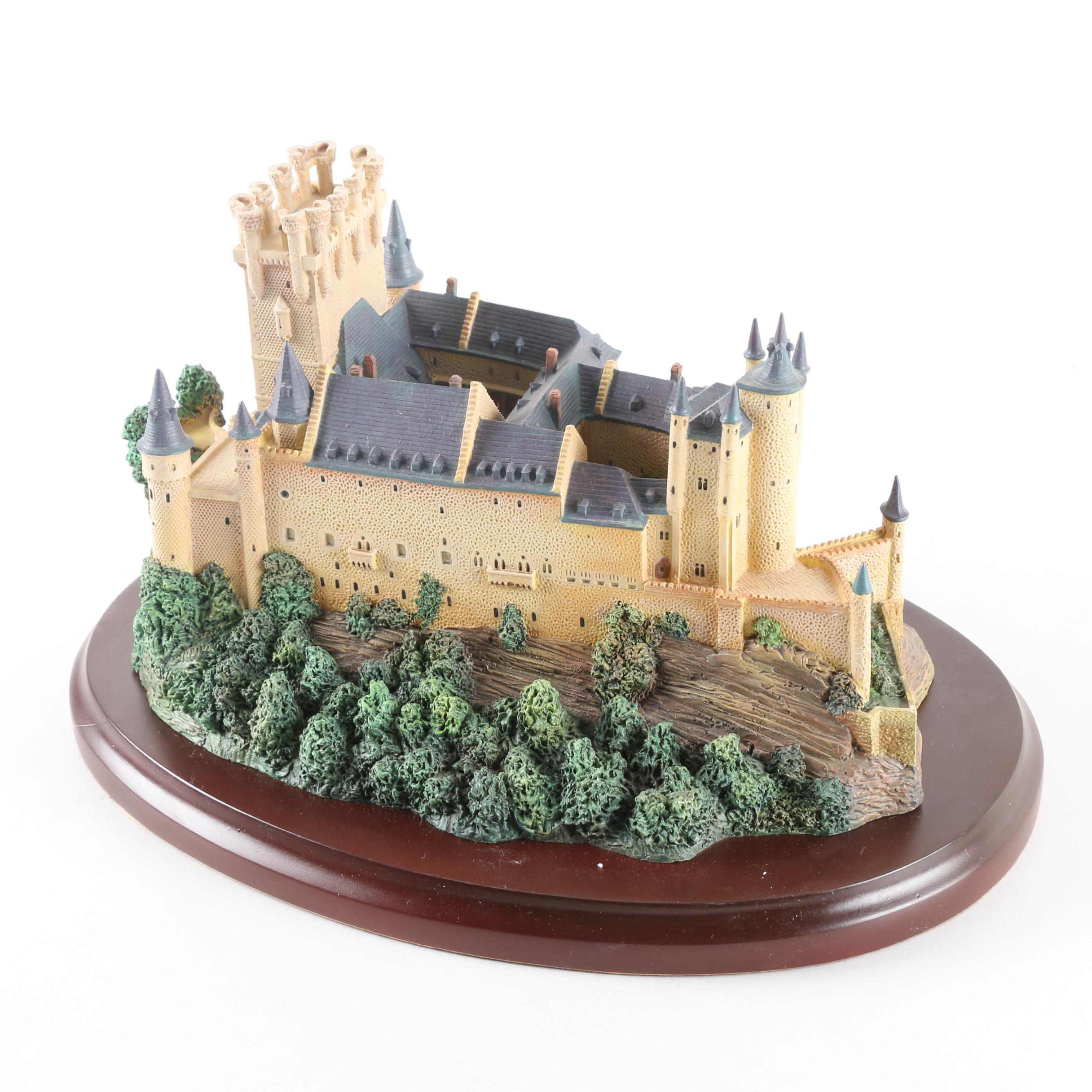 1995 Lenox Porcelain "Alcazar de Segovia" Castle Figurine