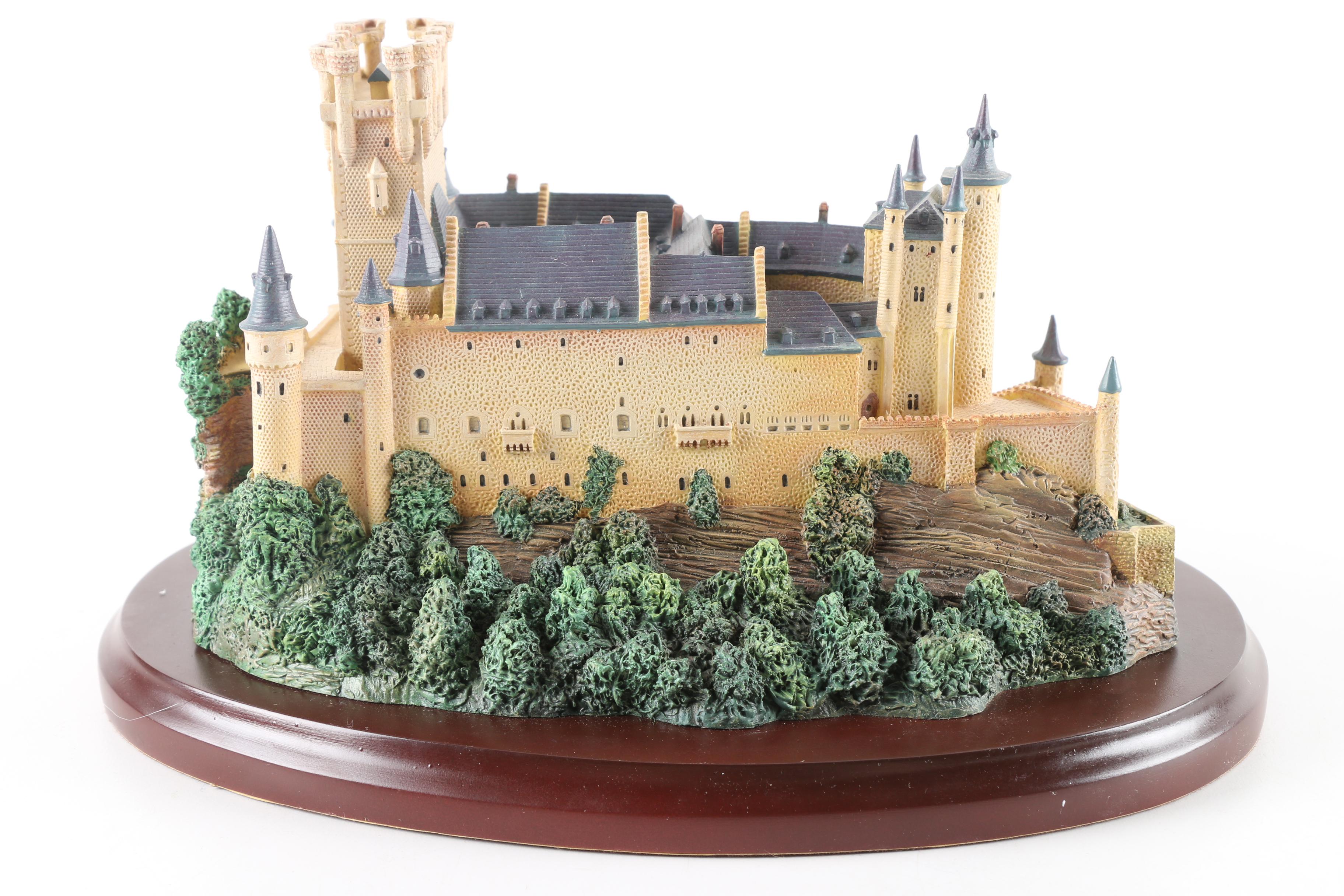 1995 Lenox Porcelain "Alcazar de Segovia" Castle Figurine
