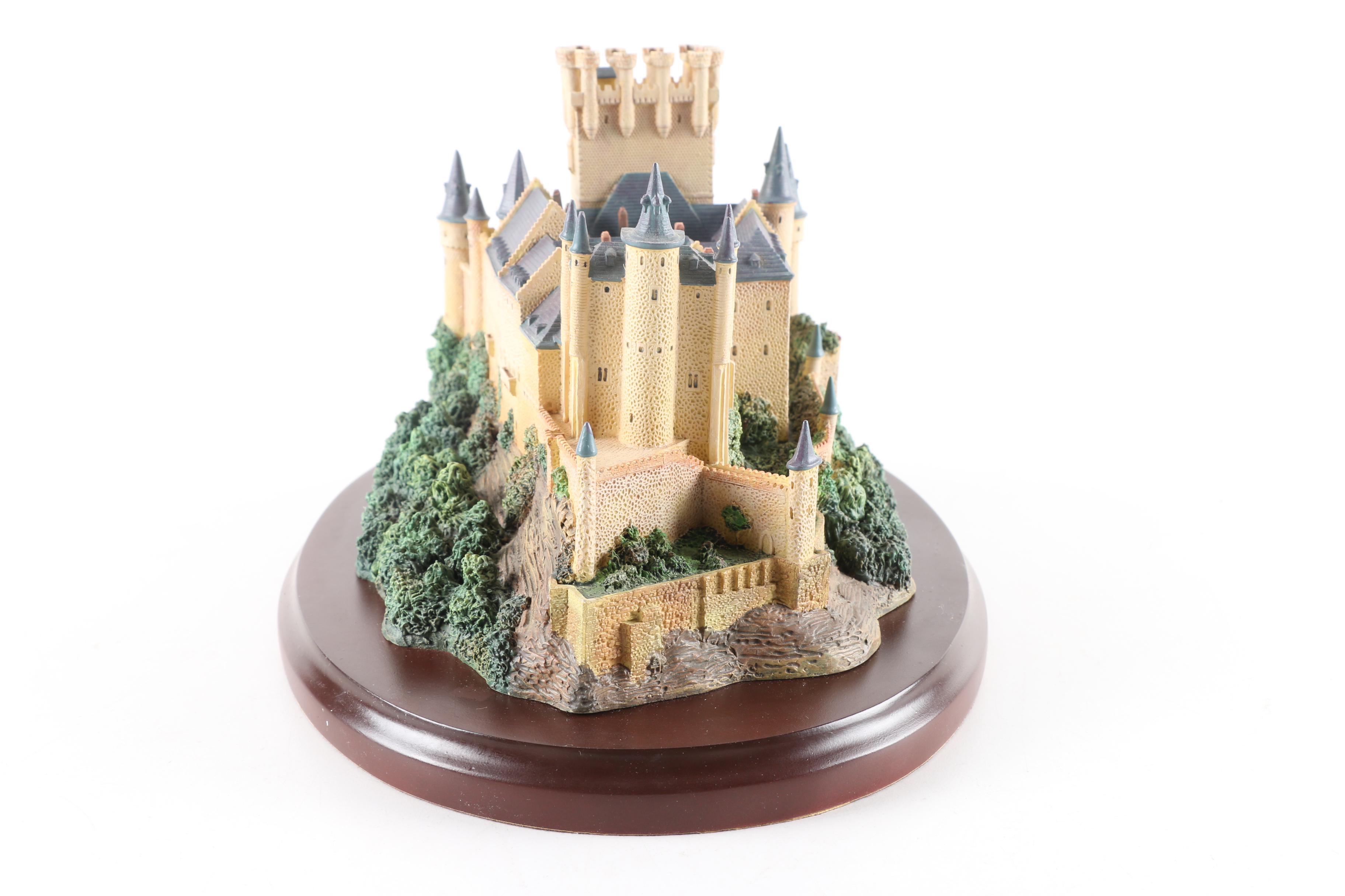 1995 Lenox Porcelain "Alcazar de Segovia" Castle Figurine