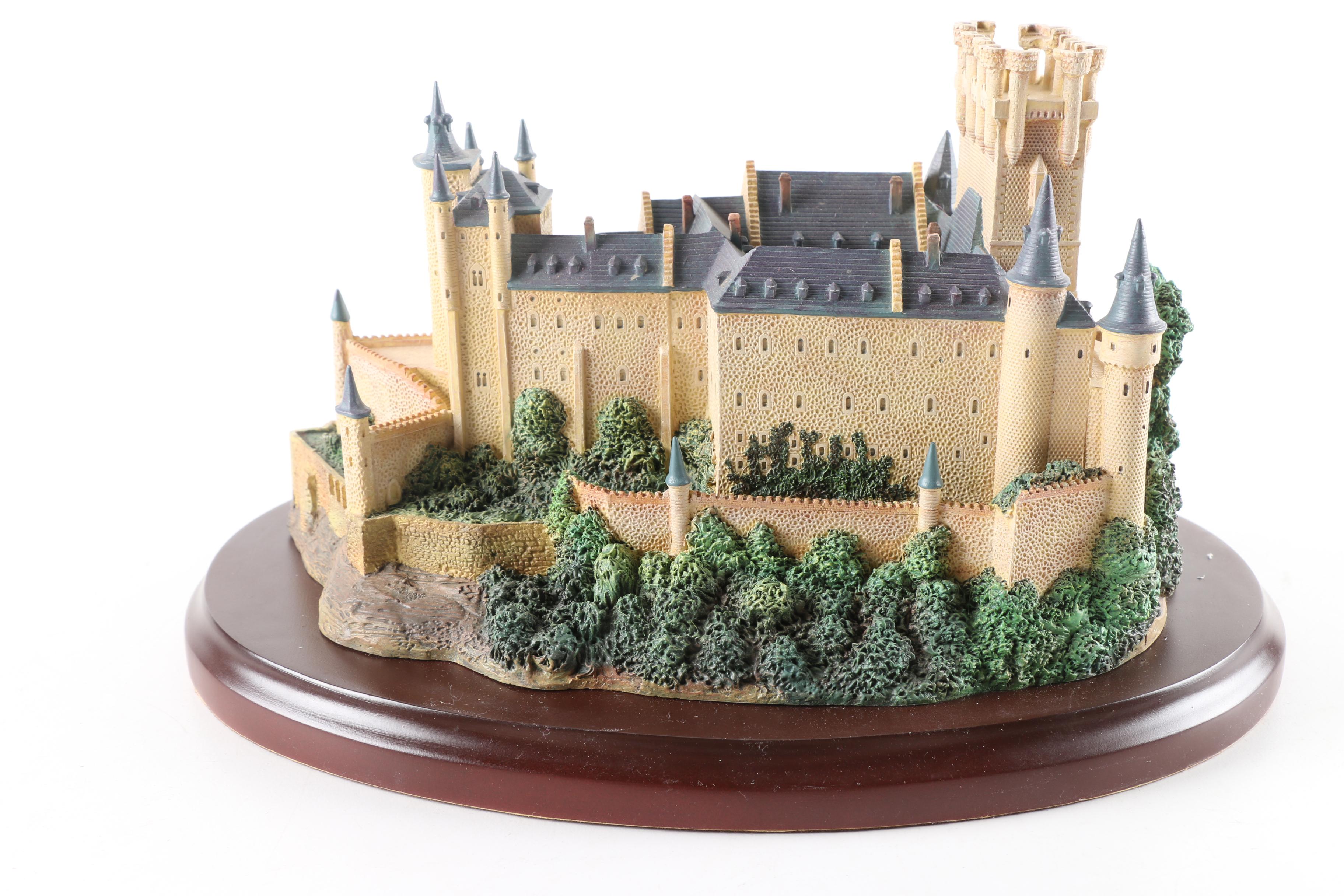 1995 Lenox Porcelain "Alcazar de Segovia" Castle Figurine
