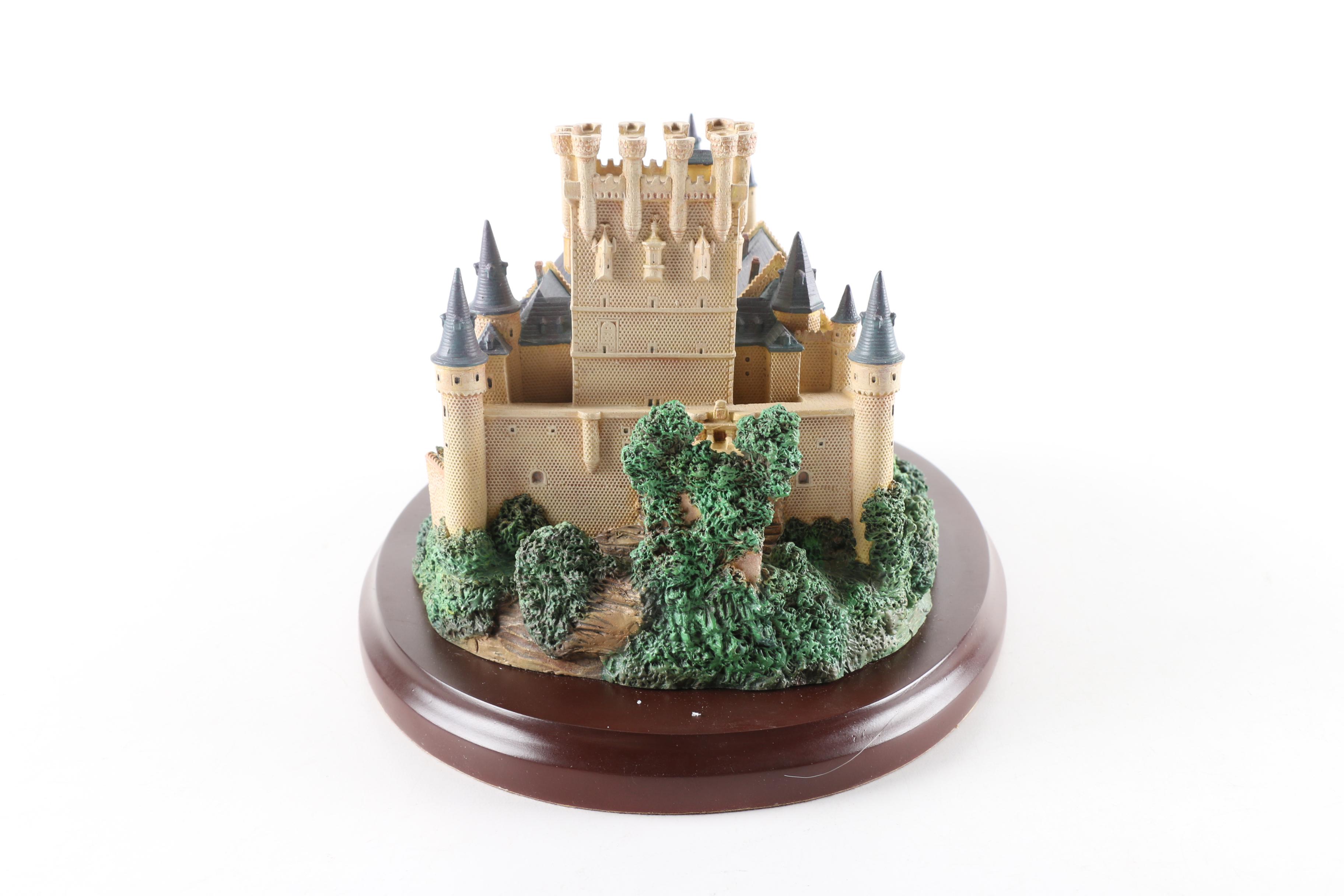 1995 Lenox Porcelain "Alcazar de Segovia" Castle Figurine