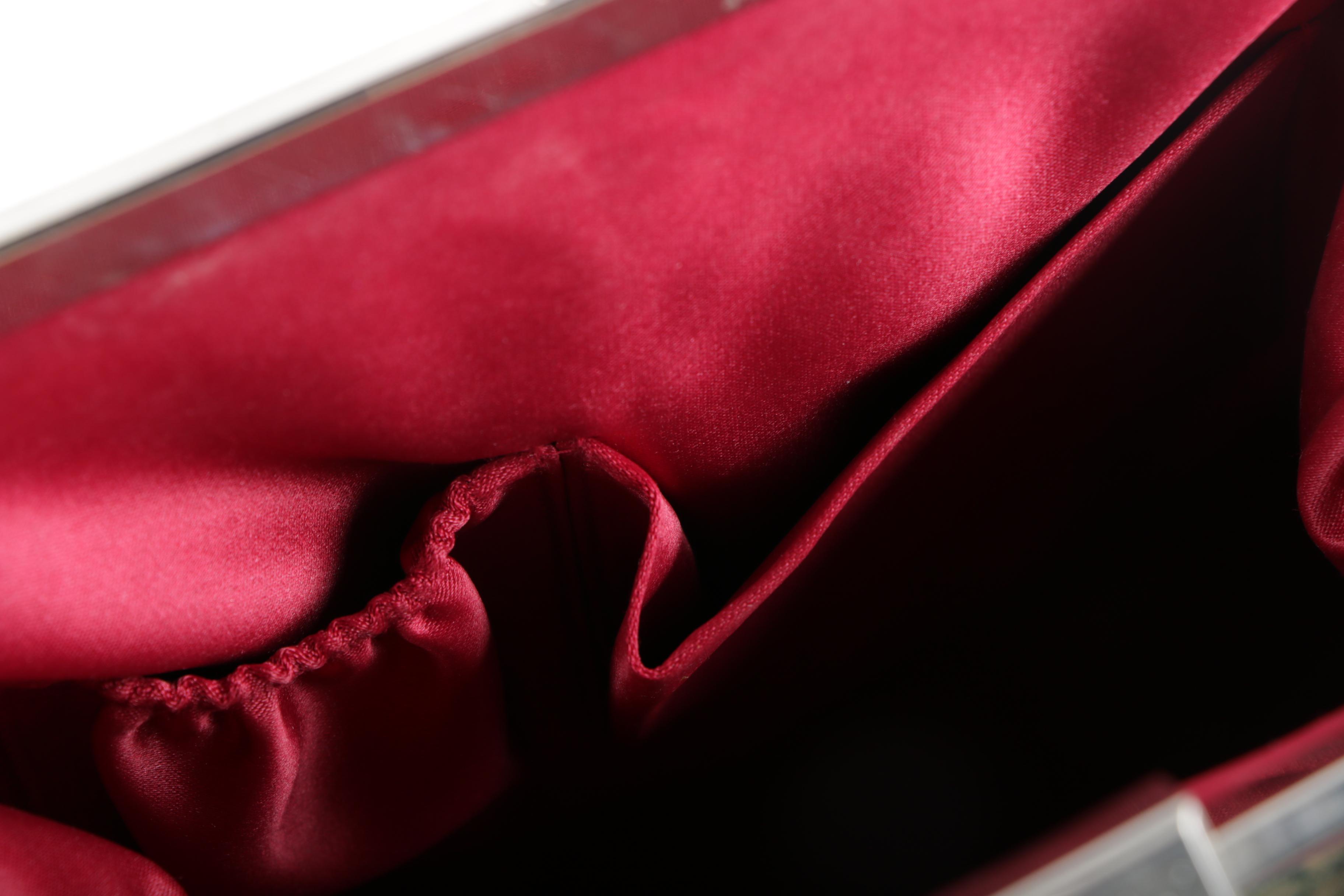 Pat Vini Embroidered Top Handle Handbag with Camel Motif