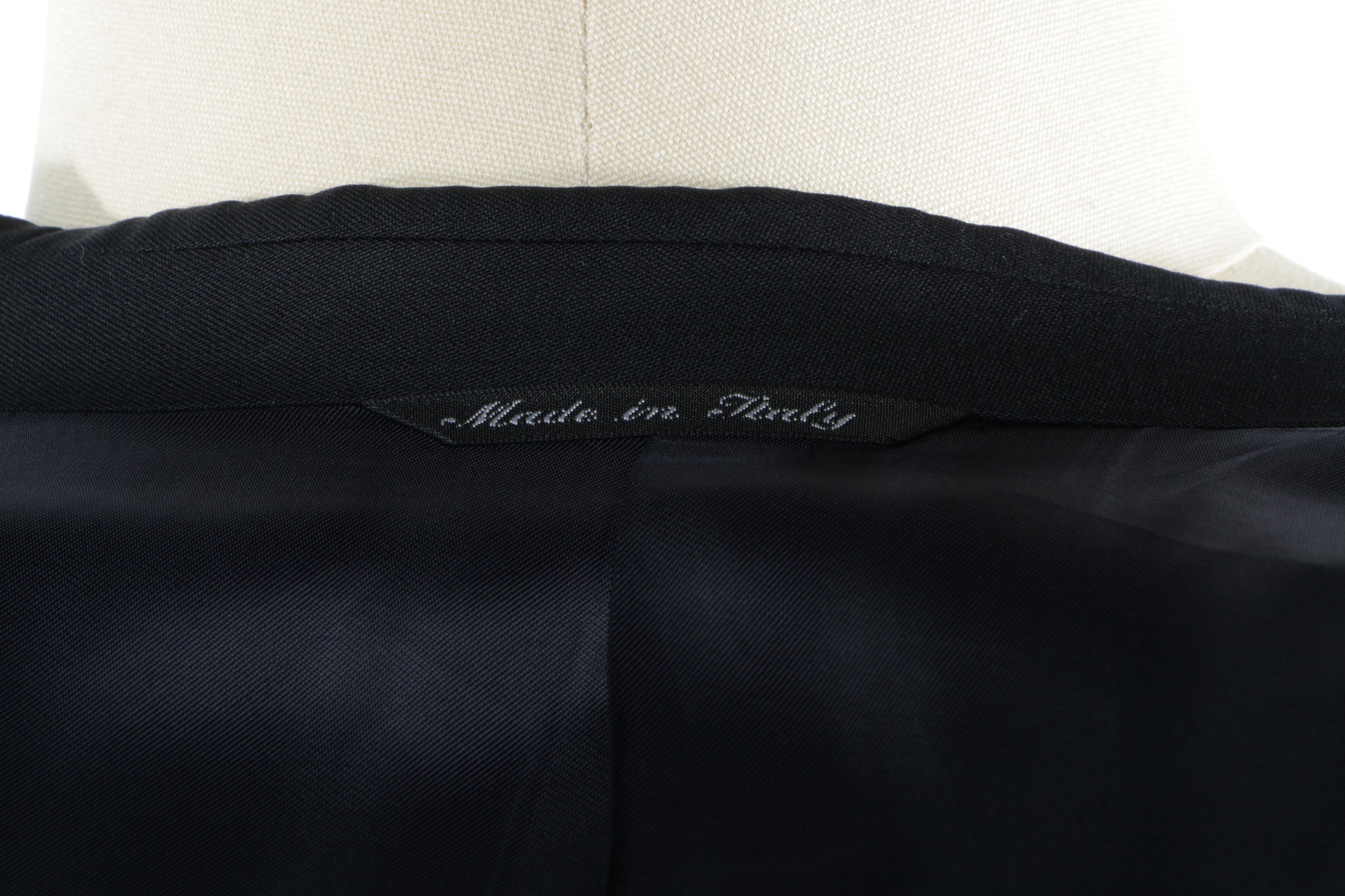 Men's Canali Proposta Double-Breasted Navy Wool Tuxedo