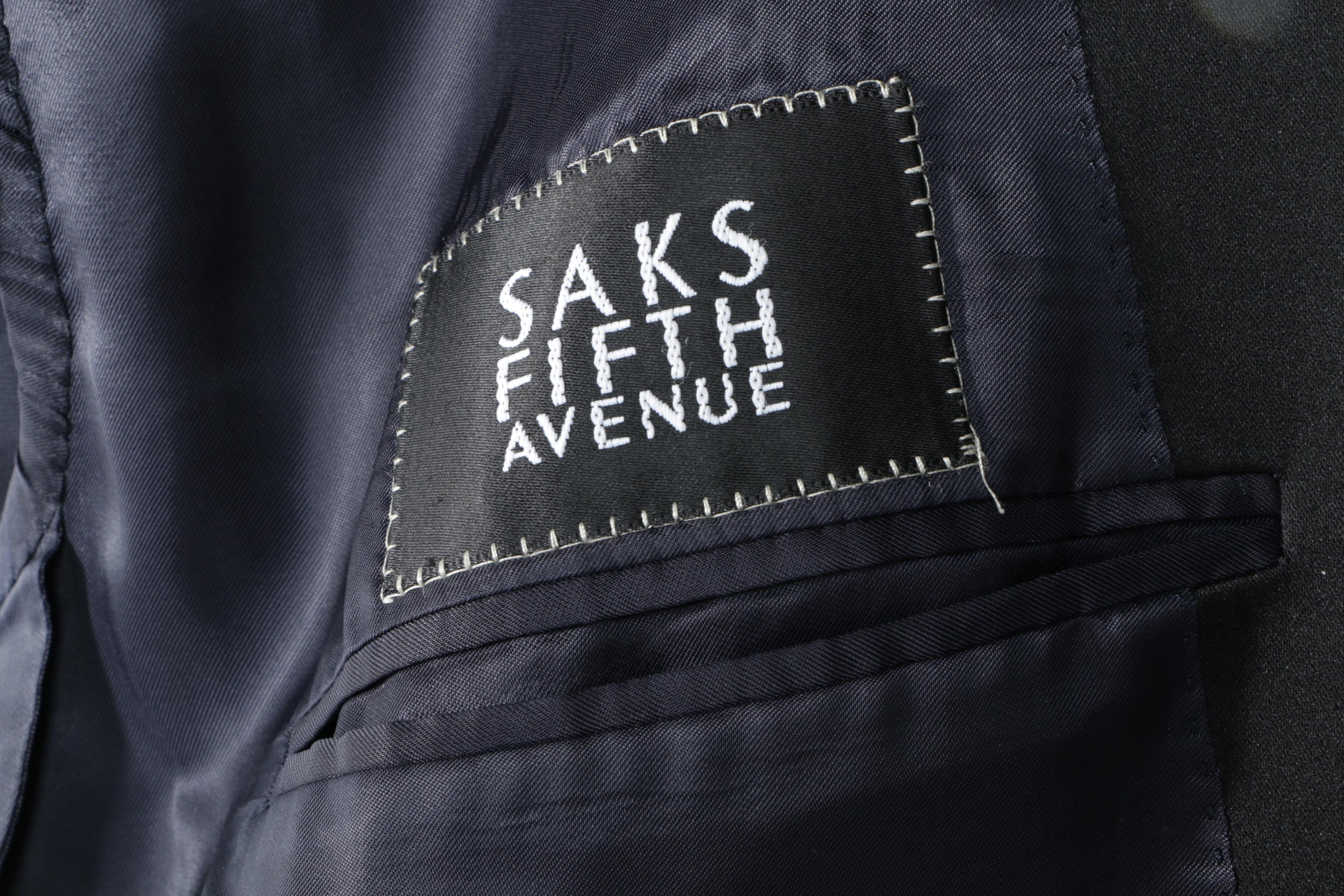 Men's Canali Proposta Double-Breasted Navy Wool Tuxedo