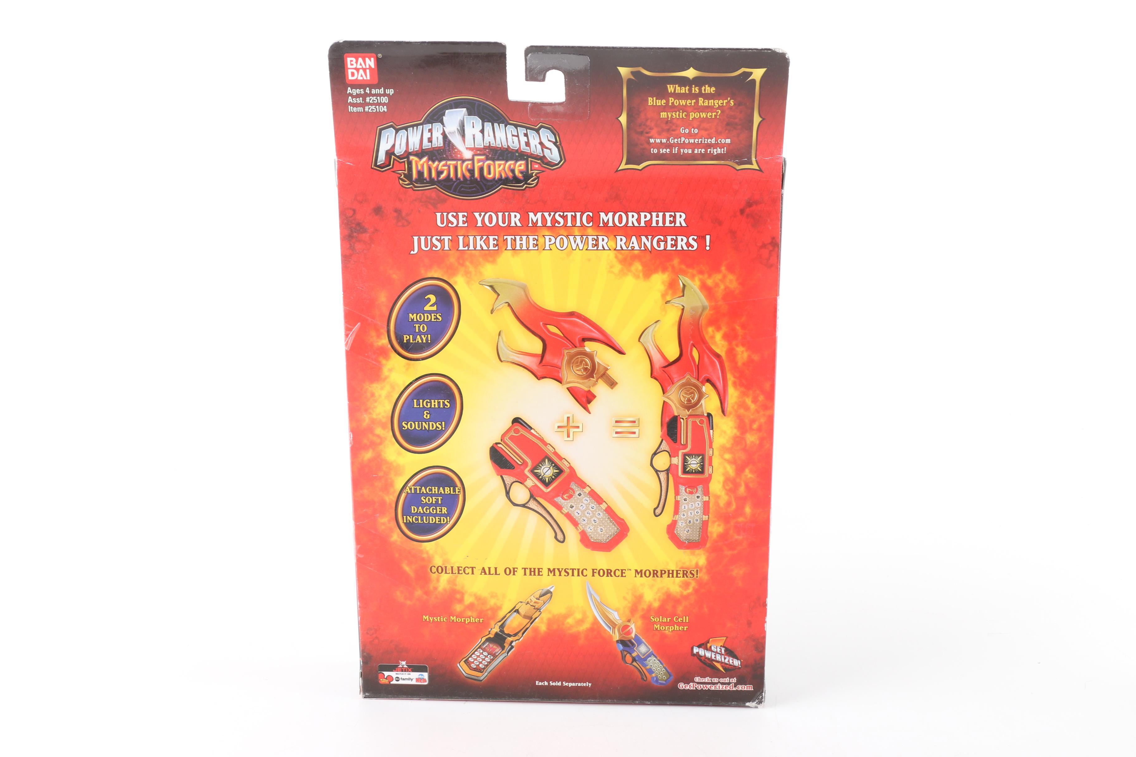 Bandai "Power Rangers Mystic Force" Morpher Toys